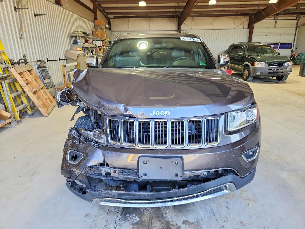 2015 Jeep Grand Cherokee Limited Gray vin: 1C4RJFBG1FC692214