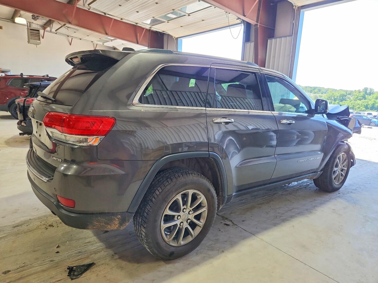 2015 Jeep Grand Cherokee Limited Gray vin: 1C4RJFBG1FC692214