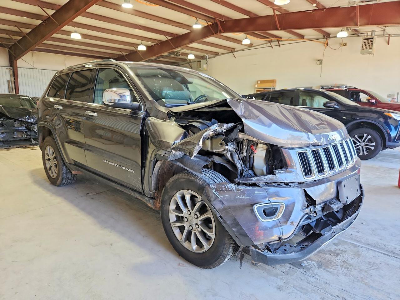 2015 Jeep Grand Cherokee Limited Gray vin: 1C4RJFBG1FC692214