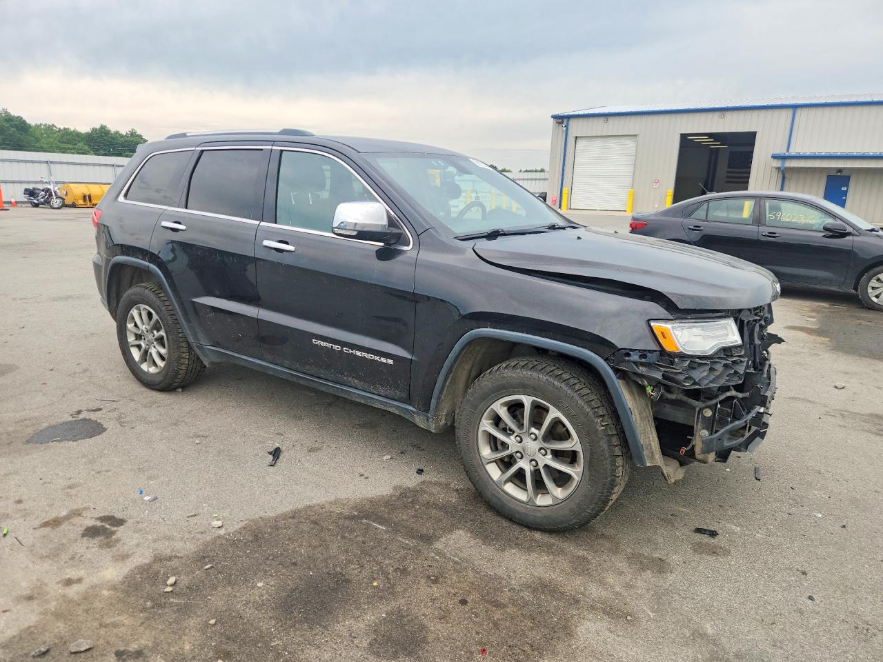 2015 Jeep Grand Cherokee Limited Gray vin: 1C4RJFBG1FC693251