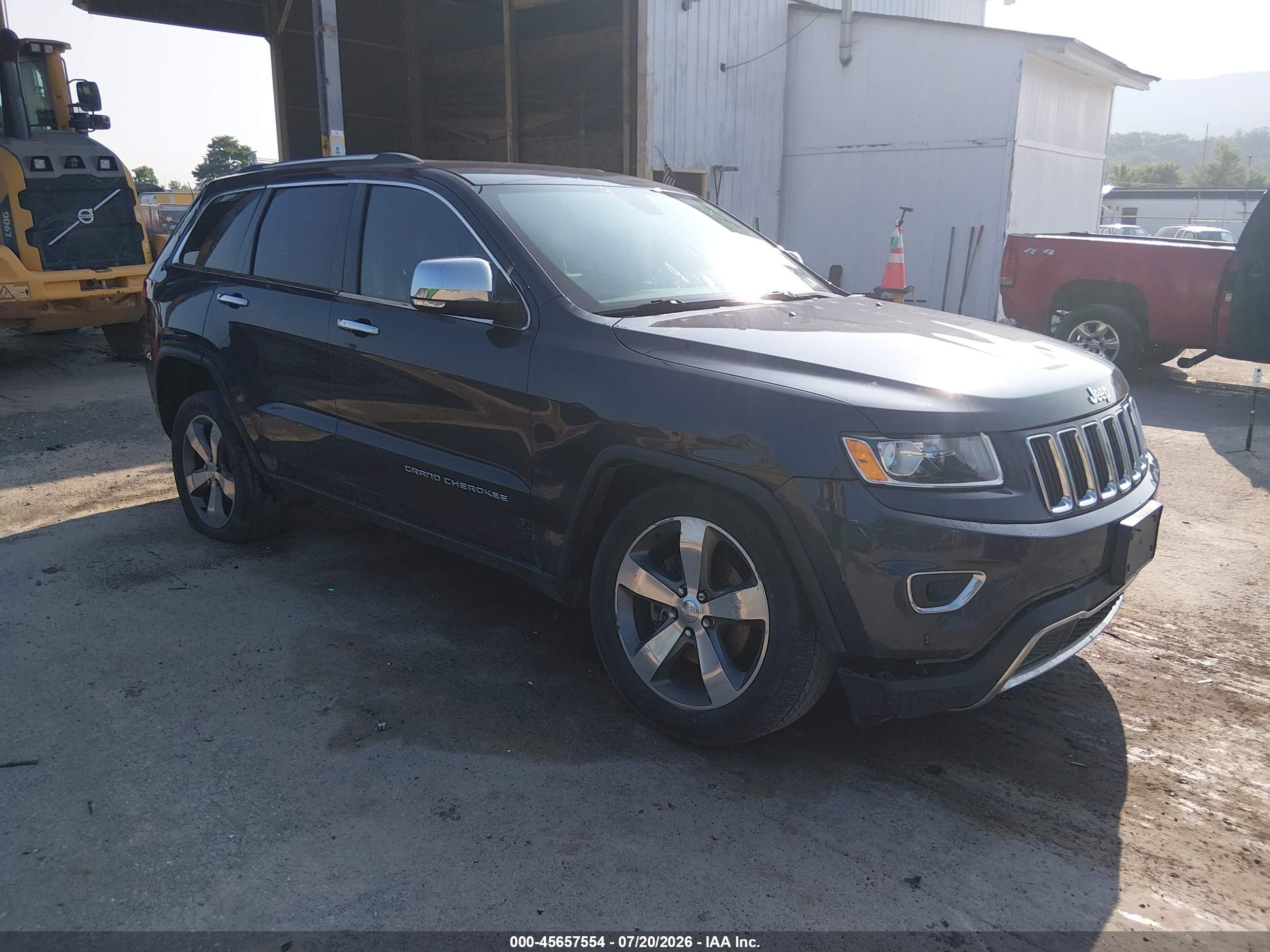 2015 Jeep Grand Cherokee Limited Dark Blue vin: 1C4RJFBG1FC698420