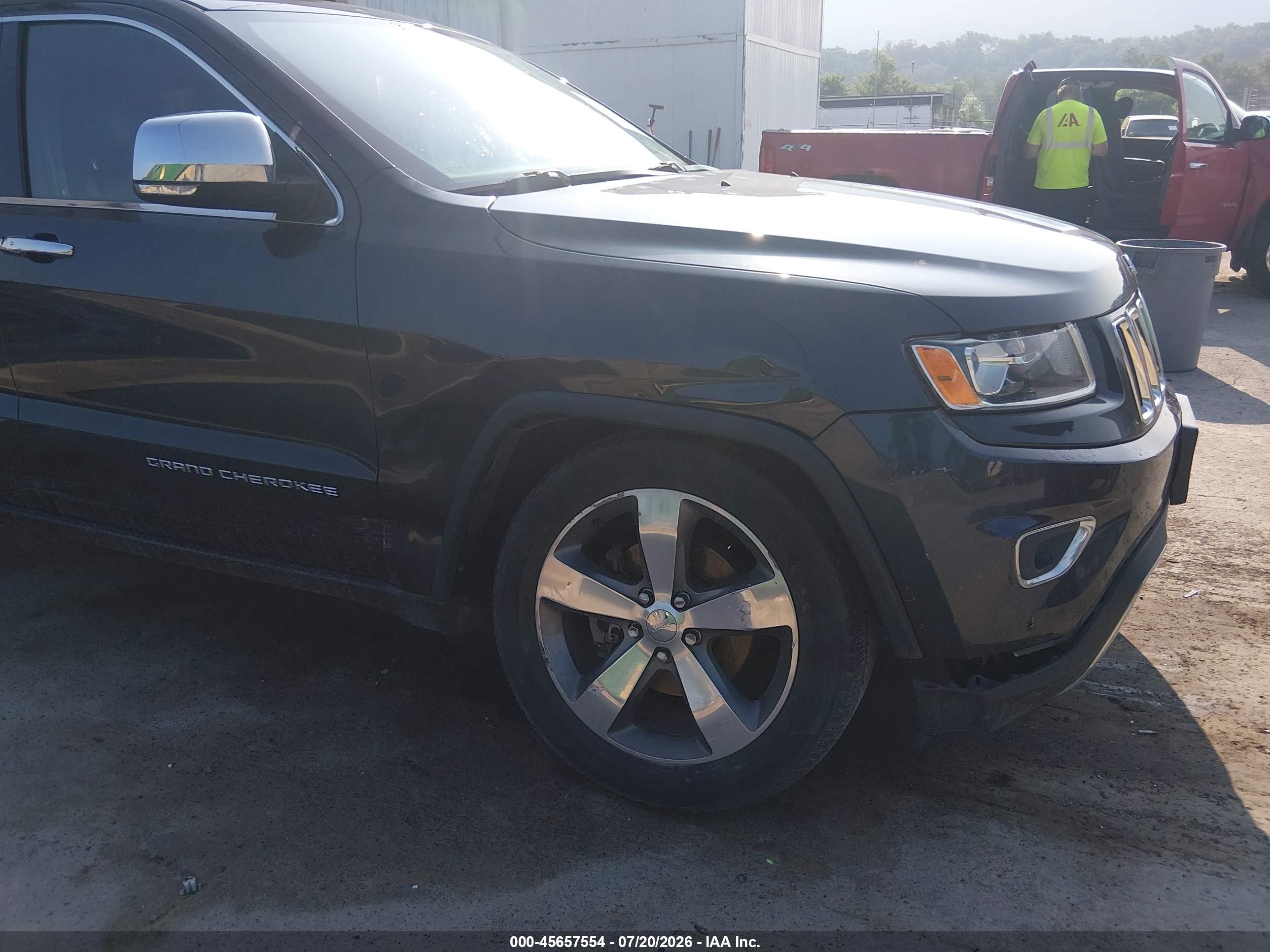 2015 Jeep Grand Cherokee Limited Dark Blue vin: 1C4RJFBG1FC698420