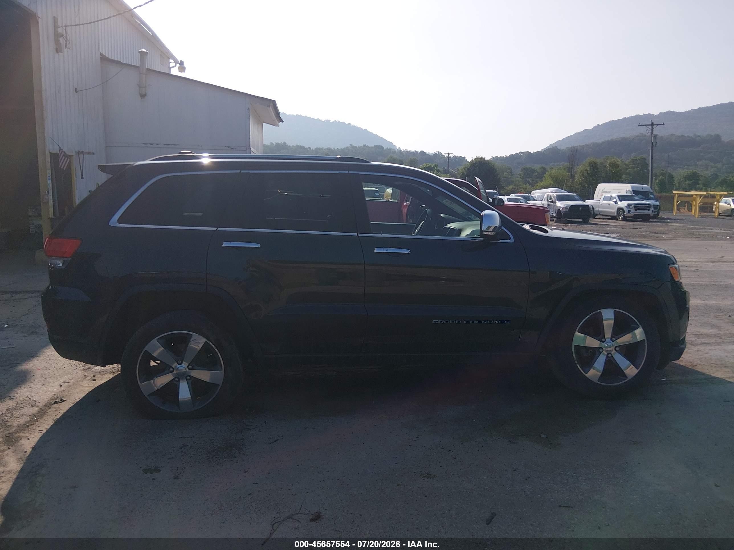 2015 Jeep Grand Cherokee Limited Dark Blue vin: 1C4RJFBG1FC698420