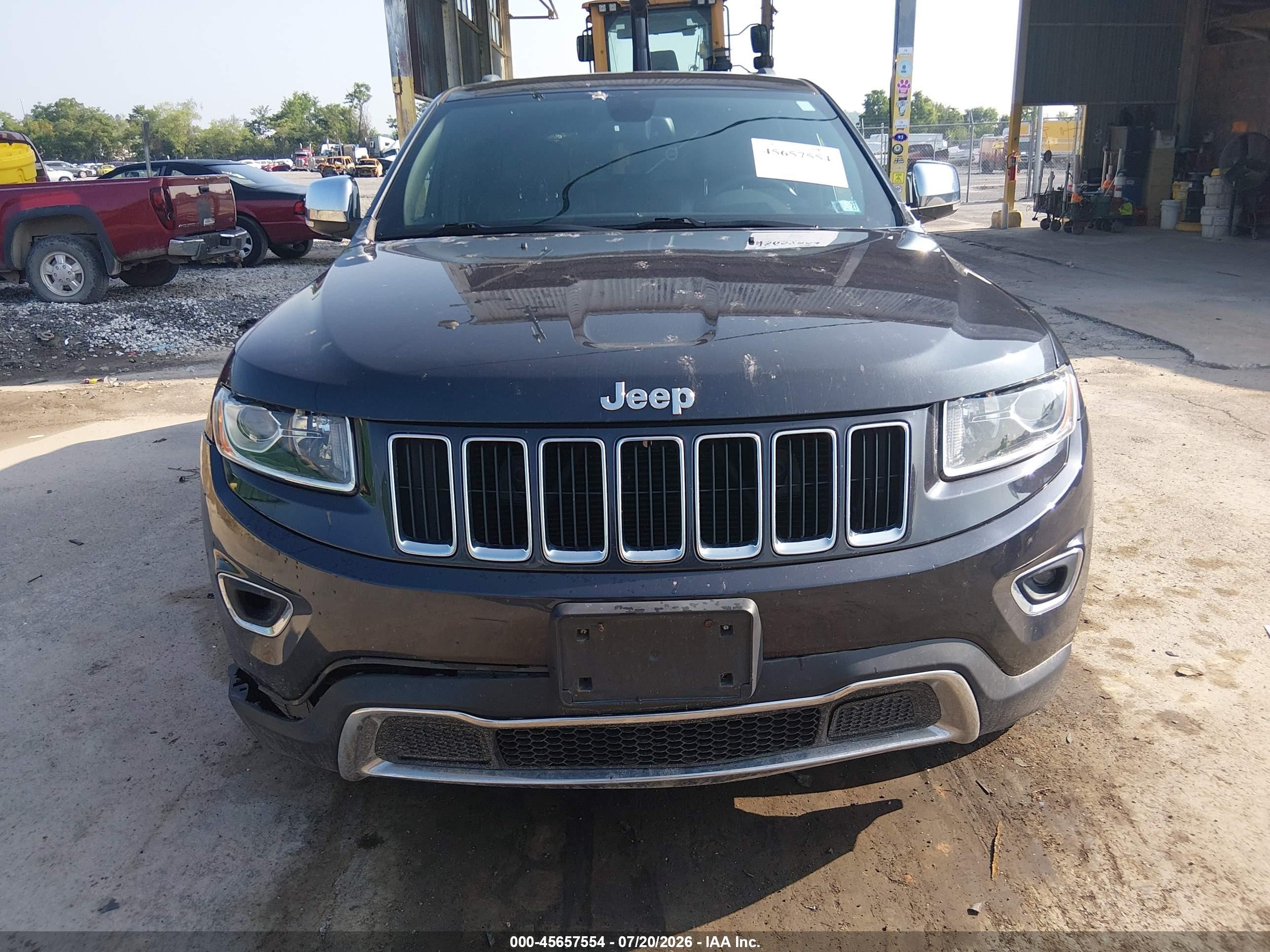 2015 Jeep Grand Cherokee Limited Dark Blue vin: 1C4RJFBG1FC698420