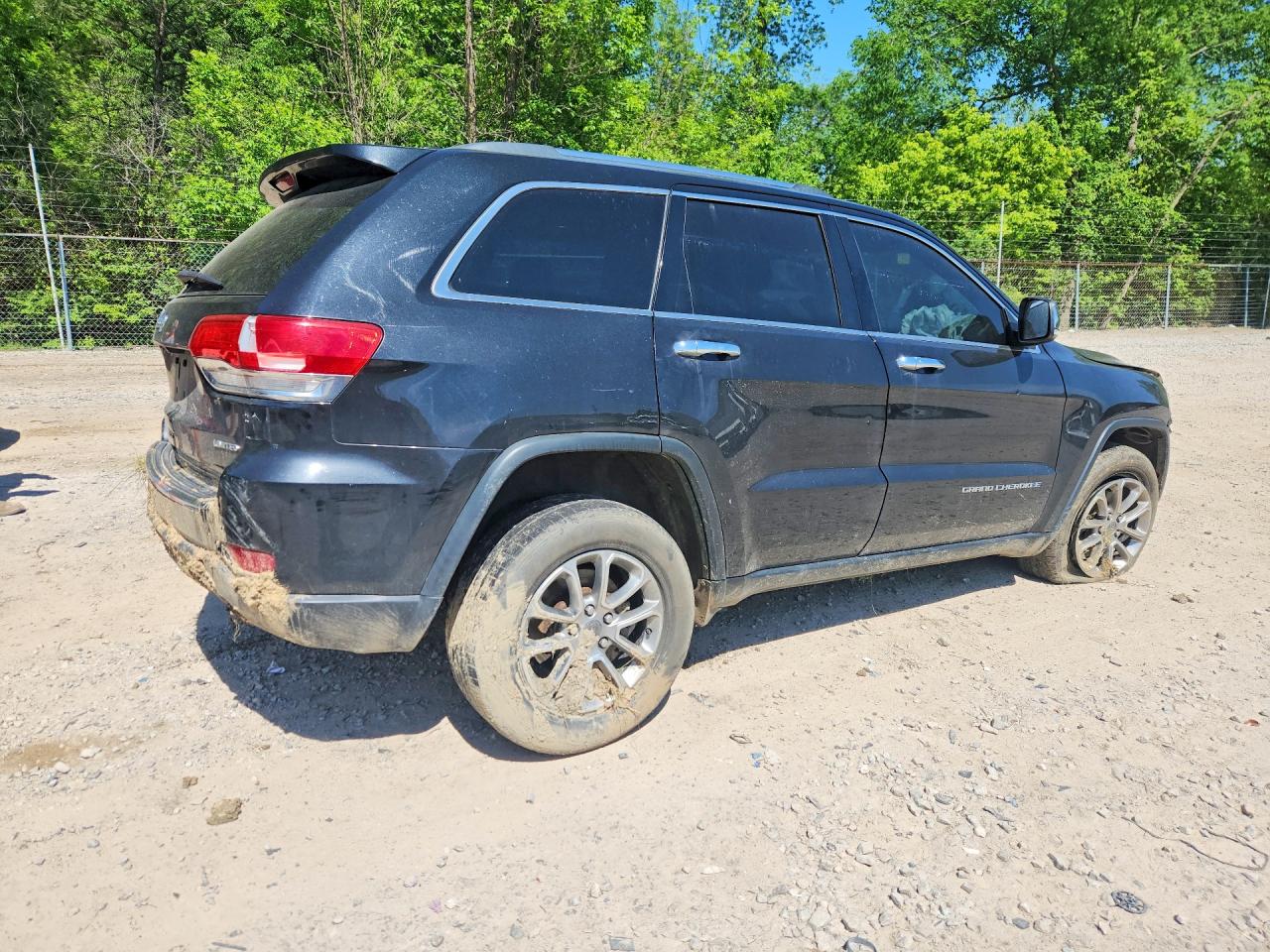 2015 Jeep Grand Cherokee Limited Black vin: 1C4RJFBG1FC764545