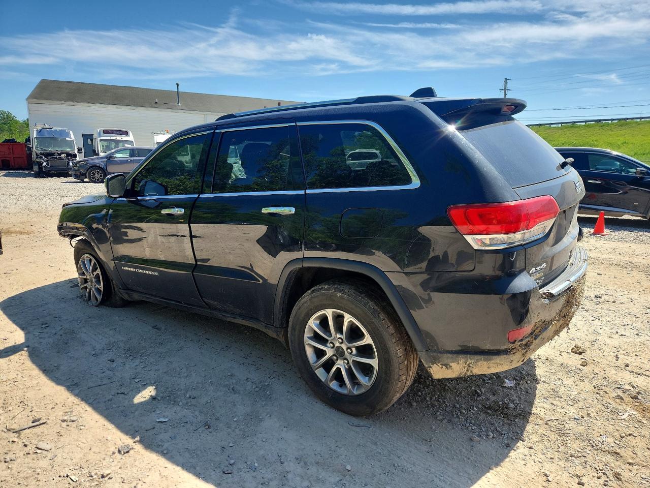 2015 Jeep Grand Cherokee Limited Black vin: 1C4RJFBG1FC764545