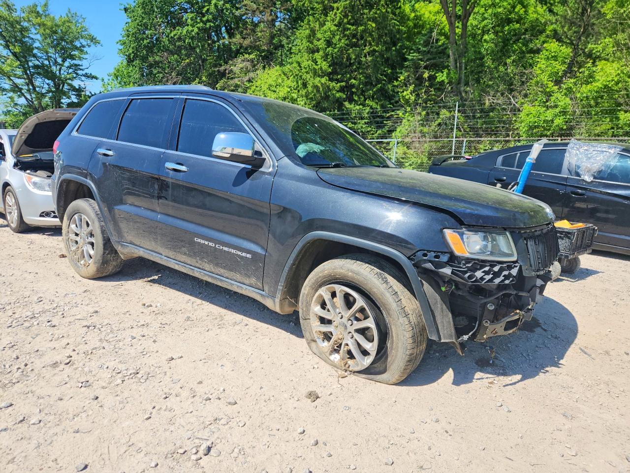 2015 Jeep Grand Cherokee Limited Black vin: 1C4RJFBG1FC764545