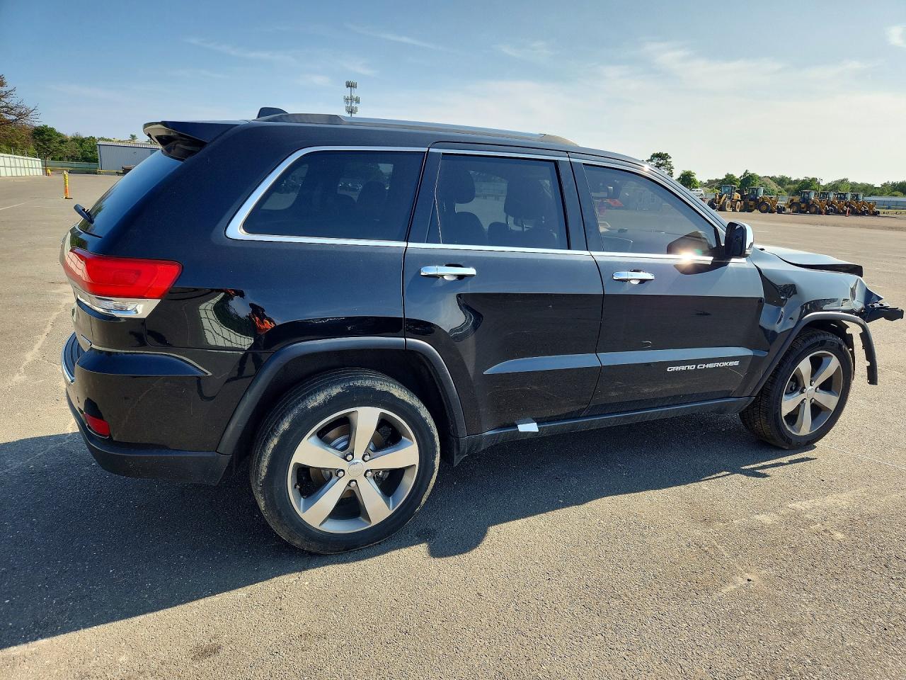 2015 Jeep Grand Cherokee Limited Black vin: 1C4RJFBG1FC793981