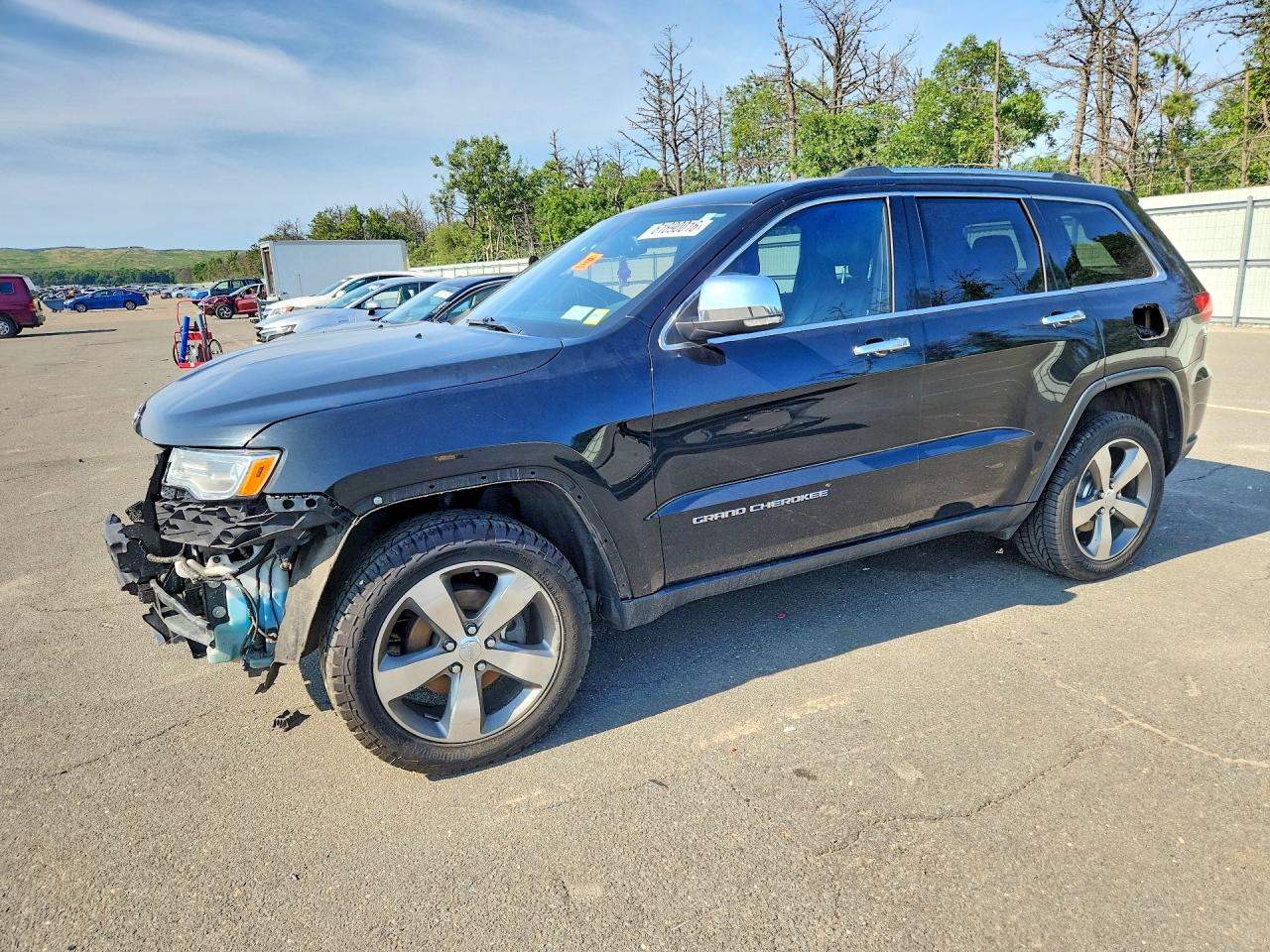 2015 Jeep Grand Cherokee Limited Black vin: 1C4RJFBG1FC793981