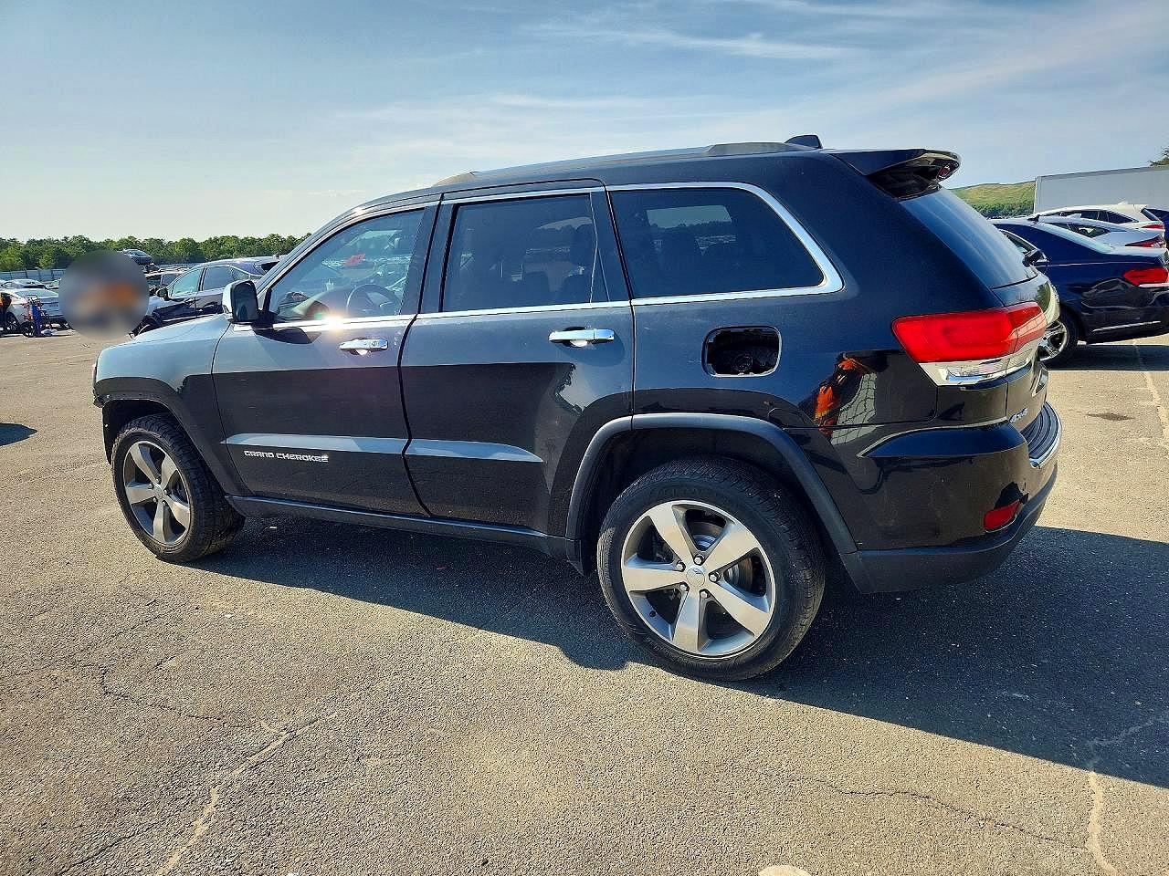 2015 Jeep Grand Cherokee Limited Black vin: 1C4RJFBG1FC793981