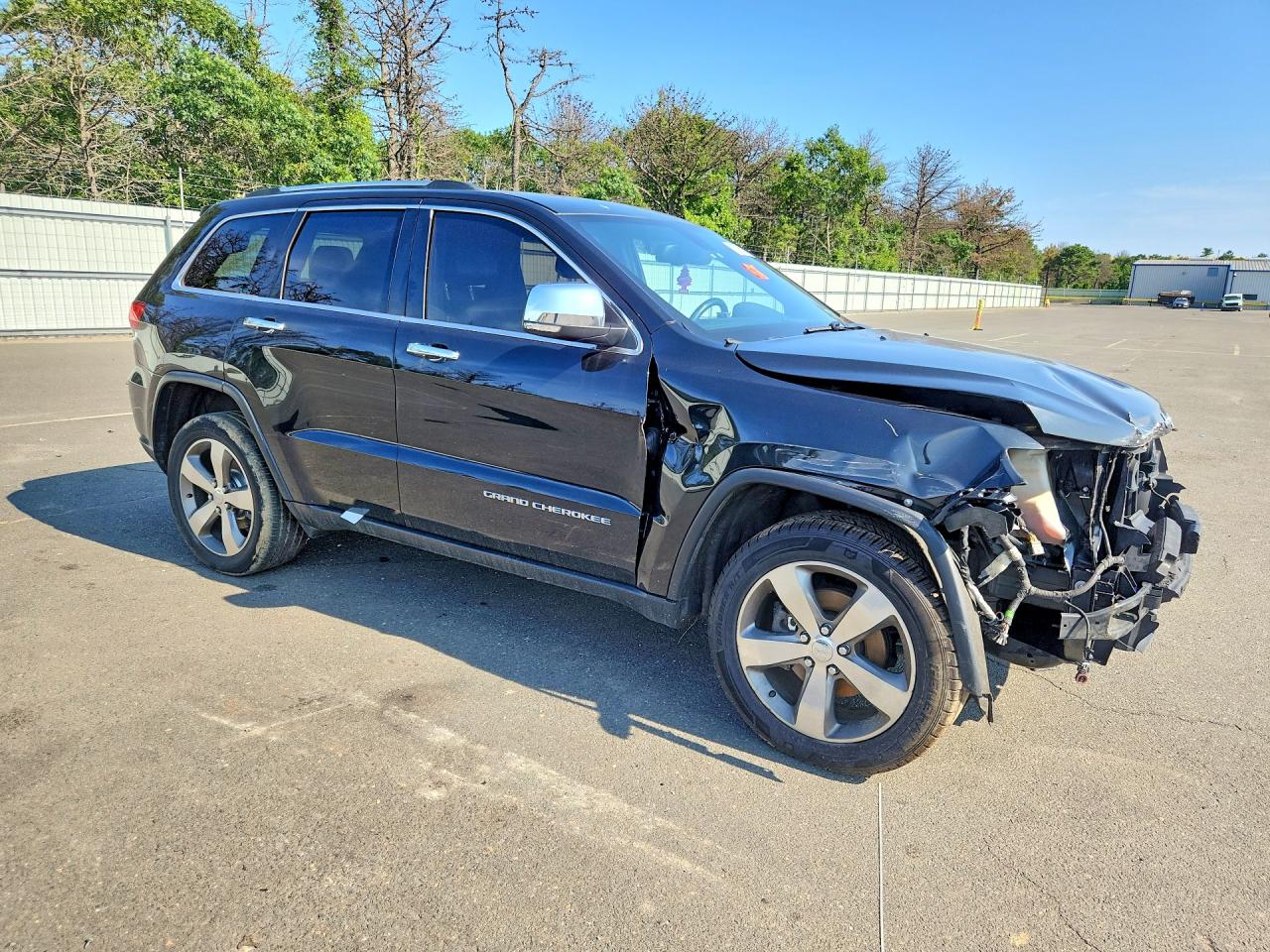 2015 Jeep Grand Cherokee Limited Black vin: 1C4RJFBG1FC793981