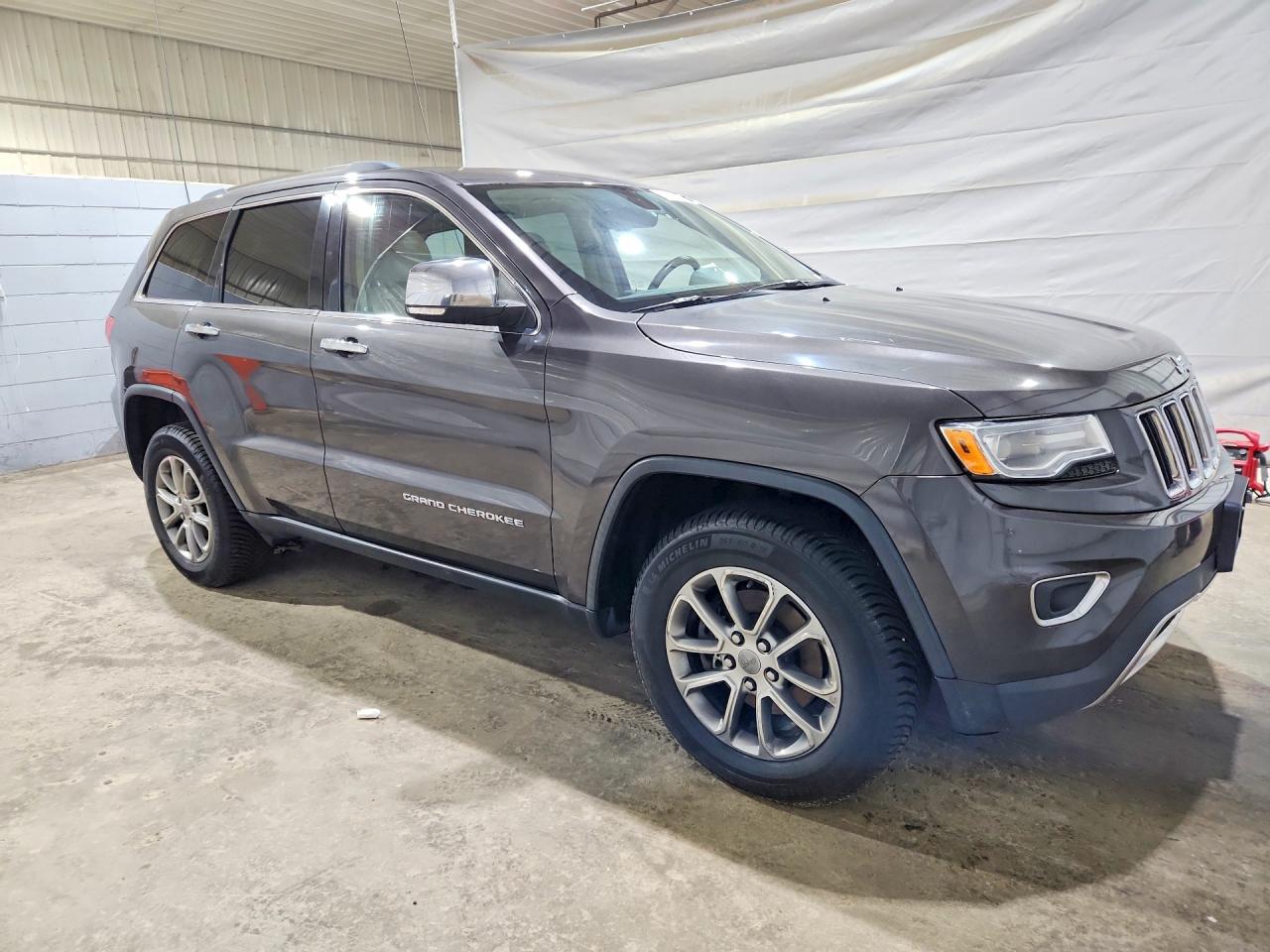 2015 Jeep Grand Cherokee Limited Gray vin: 1C4RJFBG1FC812190
