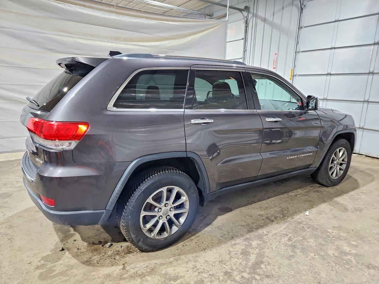 2015 Jeep Grand Cherokee Limited Gray vin: 1C4RJFBG1FC812190