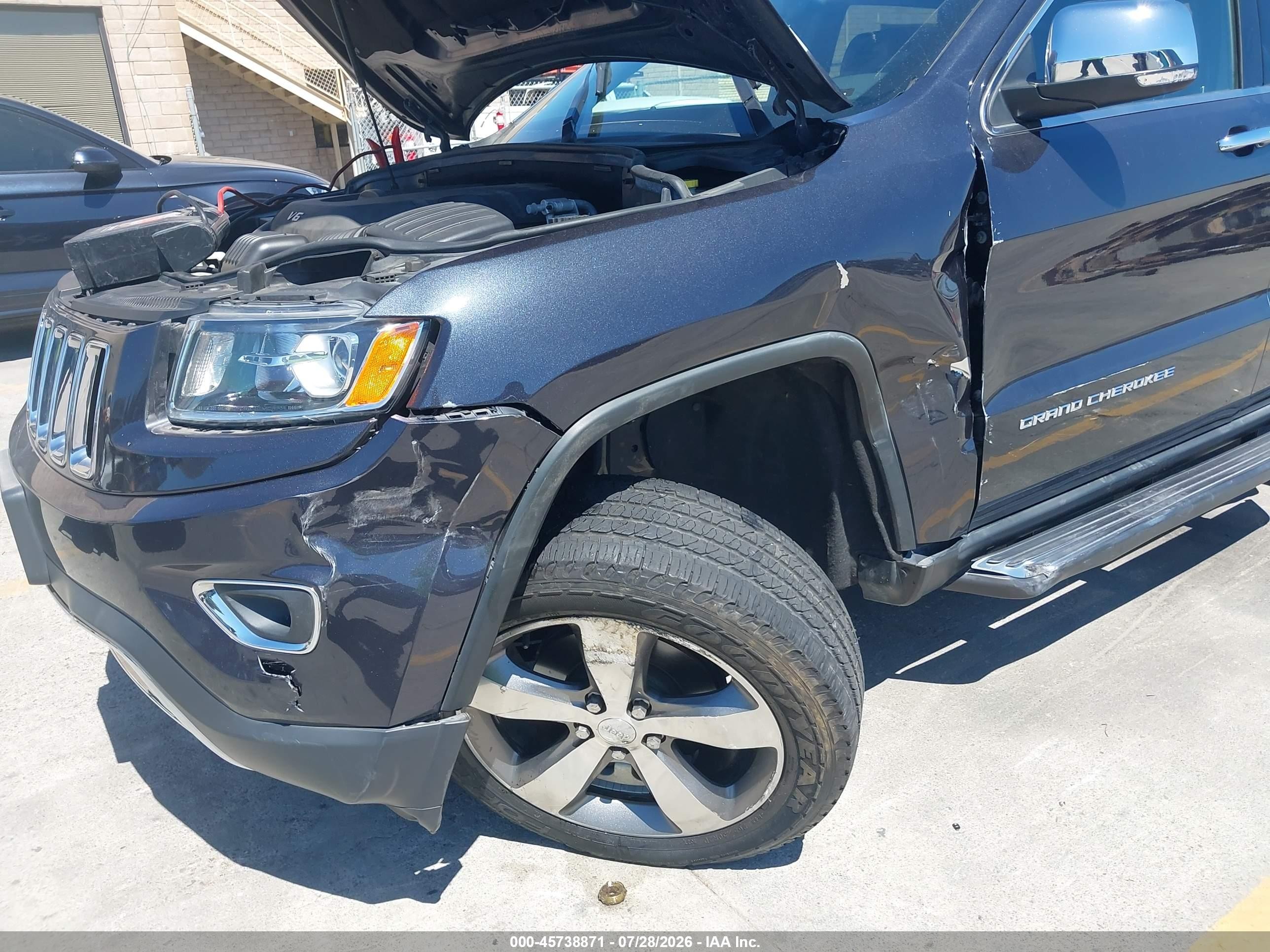 2015 Jeep Grand Cherokee Limited Gray vin: 1C4RJFBG1FC840846