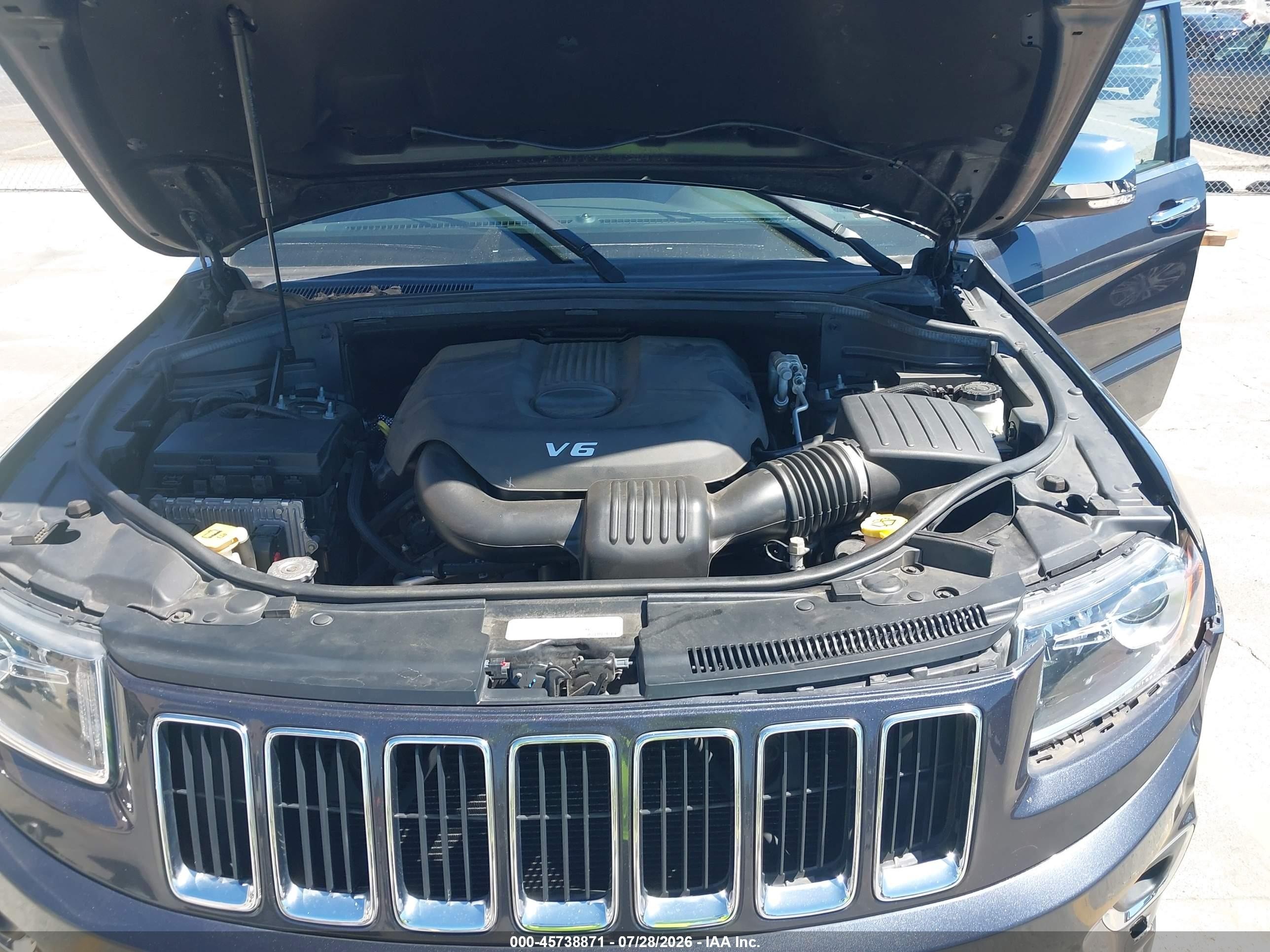 2015 Jeep Grand Cherokee Limited Gray vin: 1C4RJFBG1FC840846