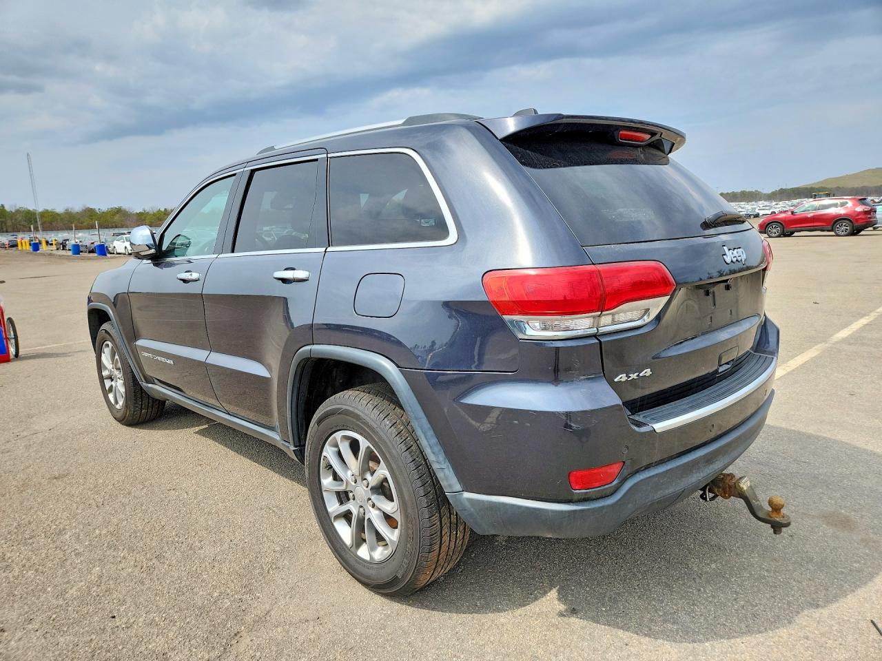 2015 Jeep Gr Cherokee Blue vin: 1C4RJFBG1FC876181