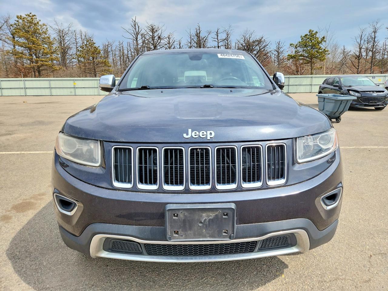 2015 Jeep Gr Cherokee Blue vin: 1C4RJFBG1FC876181