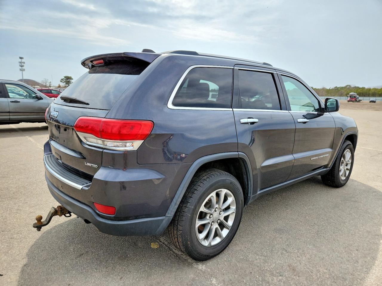 2015 Jeep Gr Cherokee Blue vin: 1C4RJFBG1FC876181