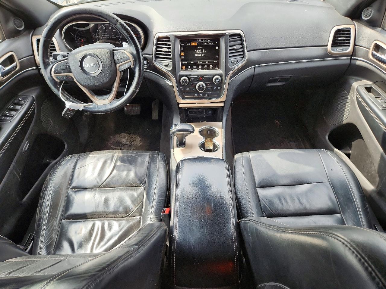 2015 Jeep Gr Cherokee Blue vin: 1C4RJFBG1FC876181