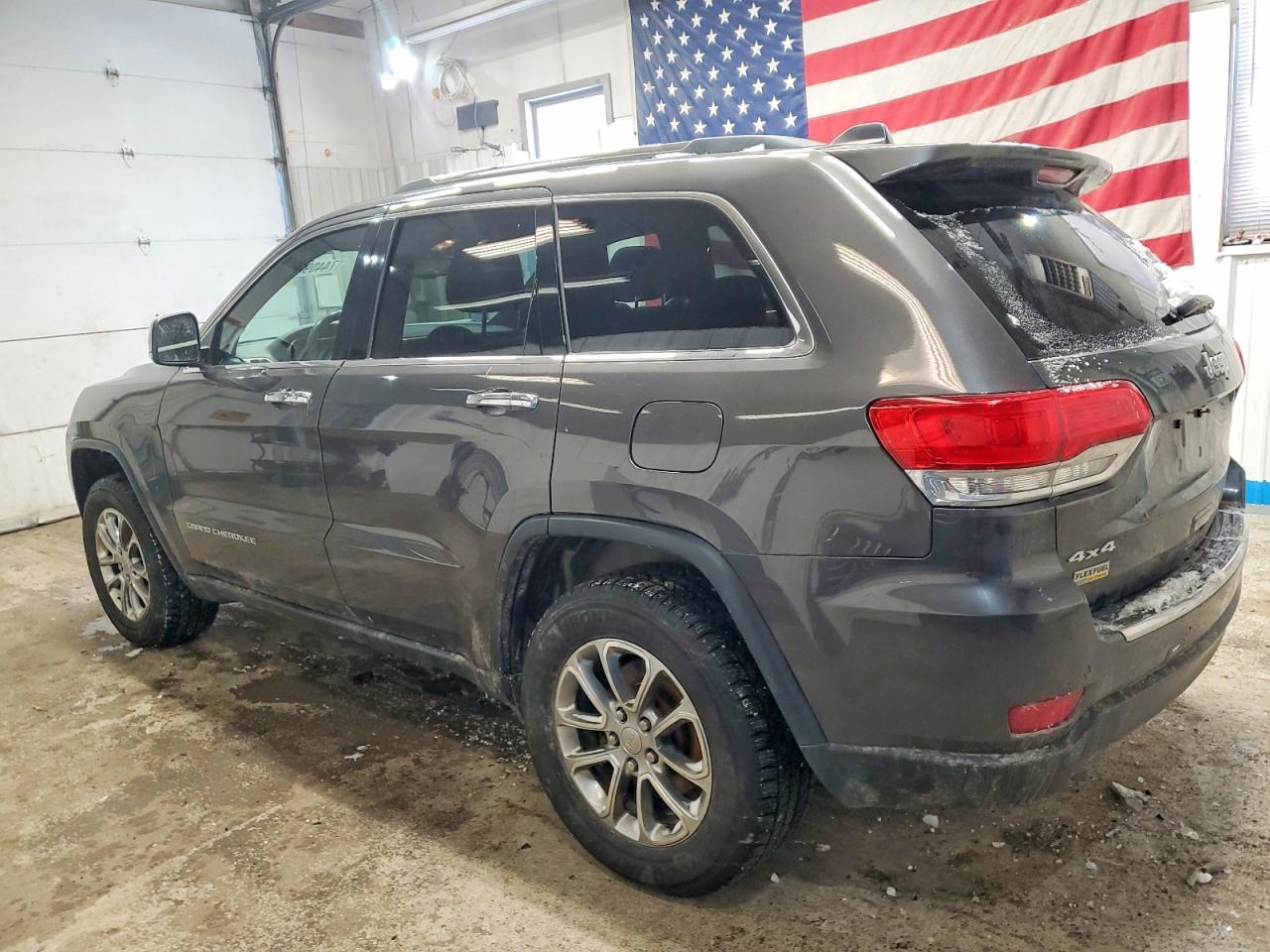 2015 Jeep Grand Cherokee Limited Gray vin: 1C4RJFBG1FC886659