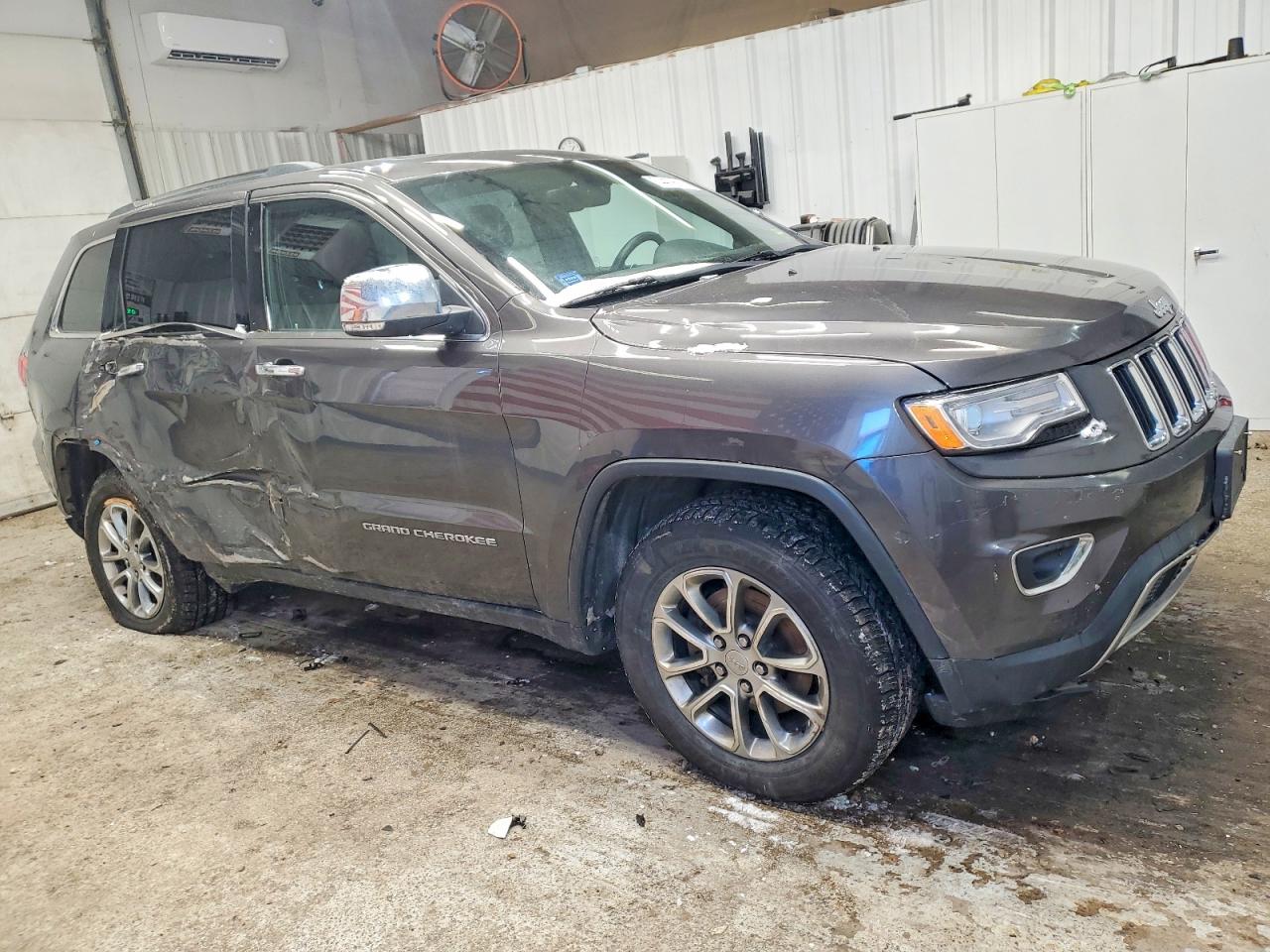 2015 Jeep Grand Cherokee Limited Gray vin: 1C4RJFBG1FC886659