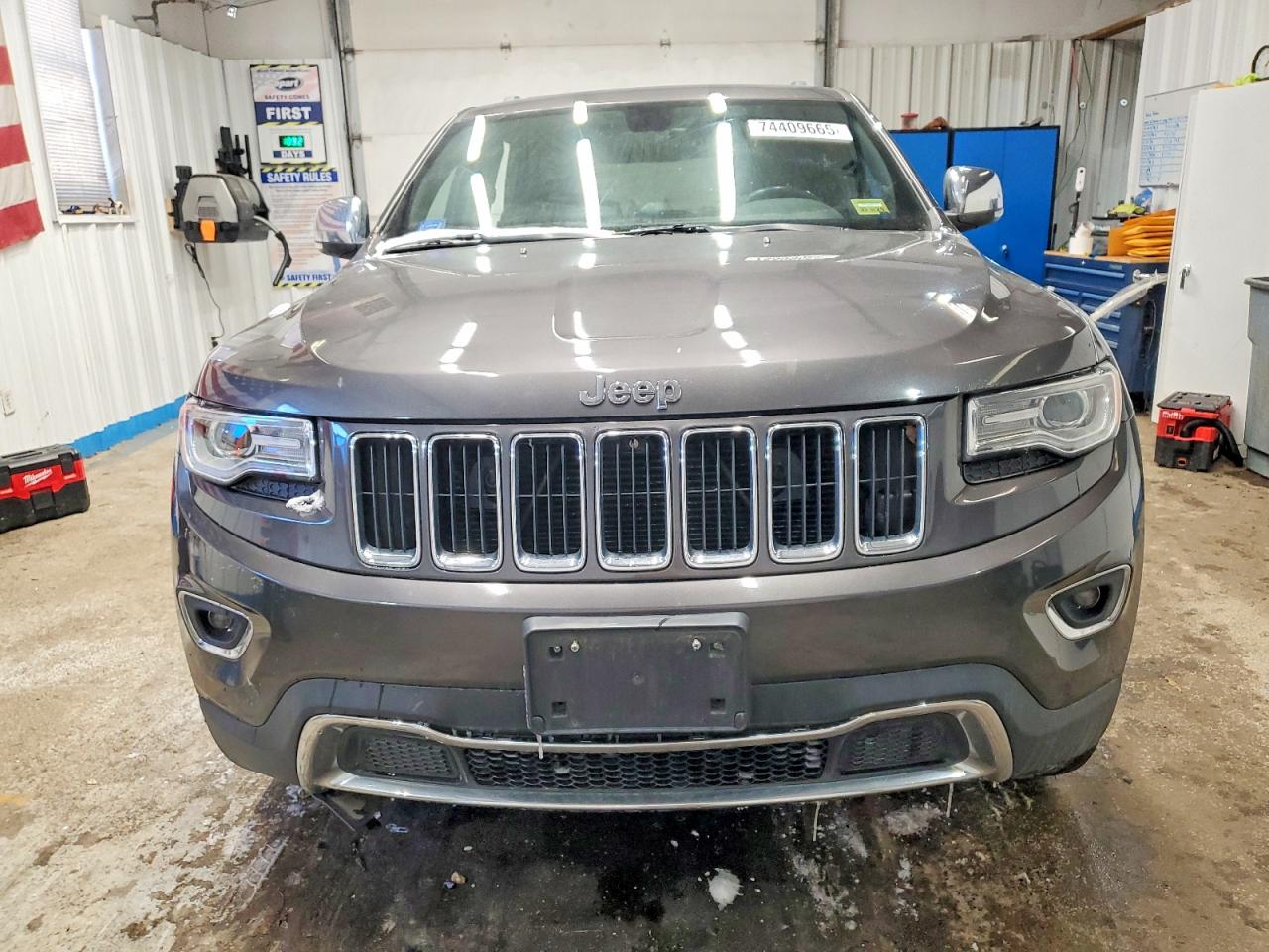 2015 Jeep Grand Cherokee Limited Gray vin: 1C4RJFBG1FC886659