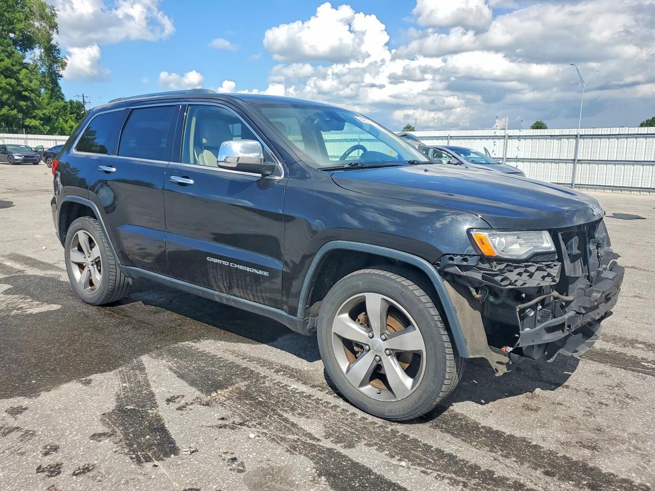 2015 Jeep Grand Cherokee Limited Black vin: 1C4RJFBG1FC912550