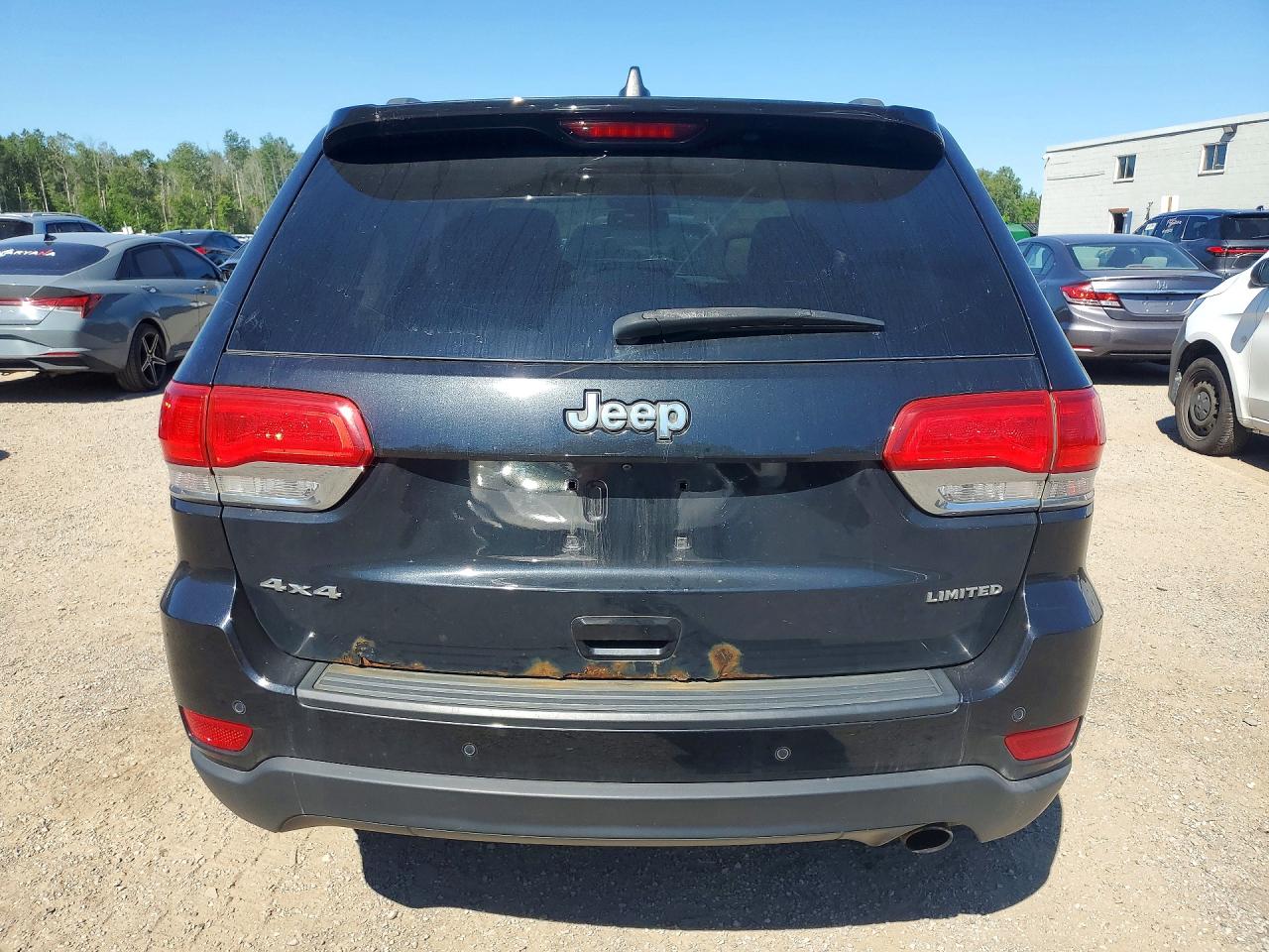2015 Jeep Grand Cherokee Limited Black vin: 1C4RJFBG1FC917957