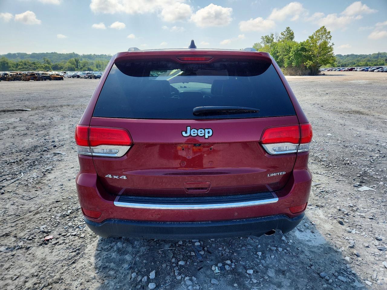 2015 Jeep Grand Cherokee Limited Red vin: 1C4RJFBG1FC949923