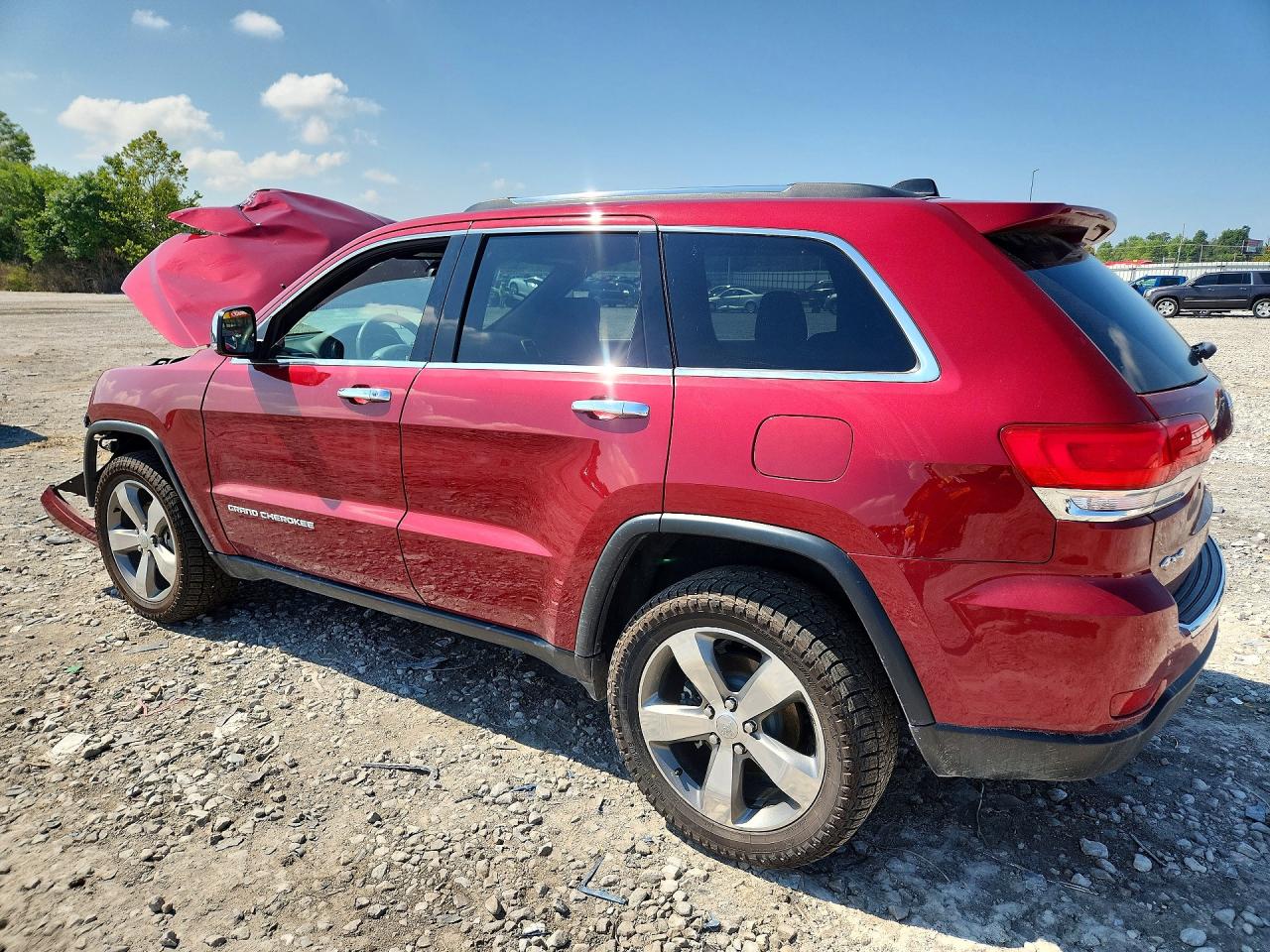 2015 Jeep Grand Cherokee Limited Red vin: 1C4RJFBG1FC949923