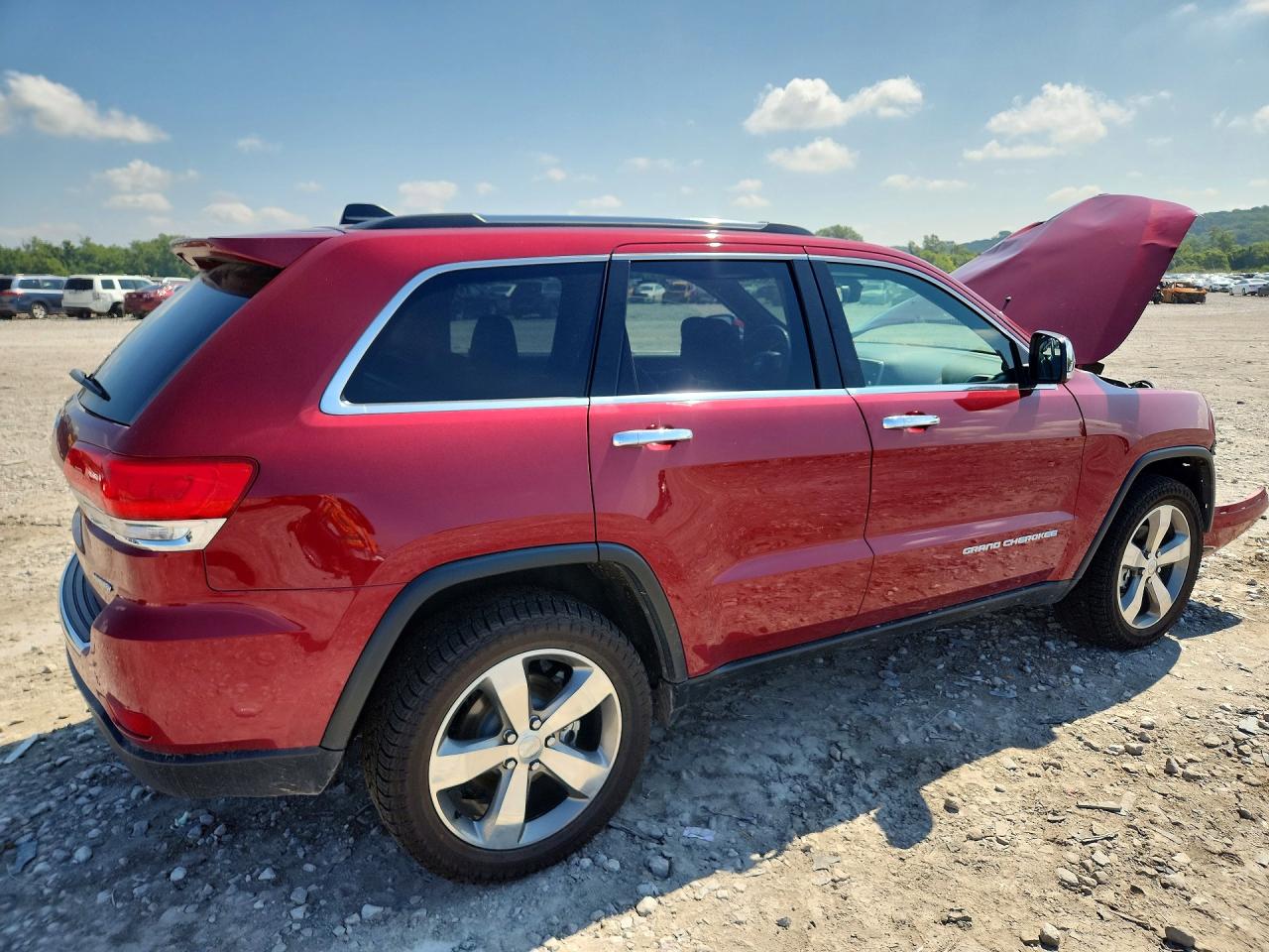 2015 Jeep Grand Cherokee Limited Red vin: 1C4RJFBG1FC949923