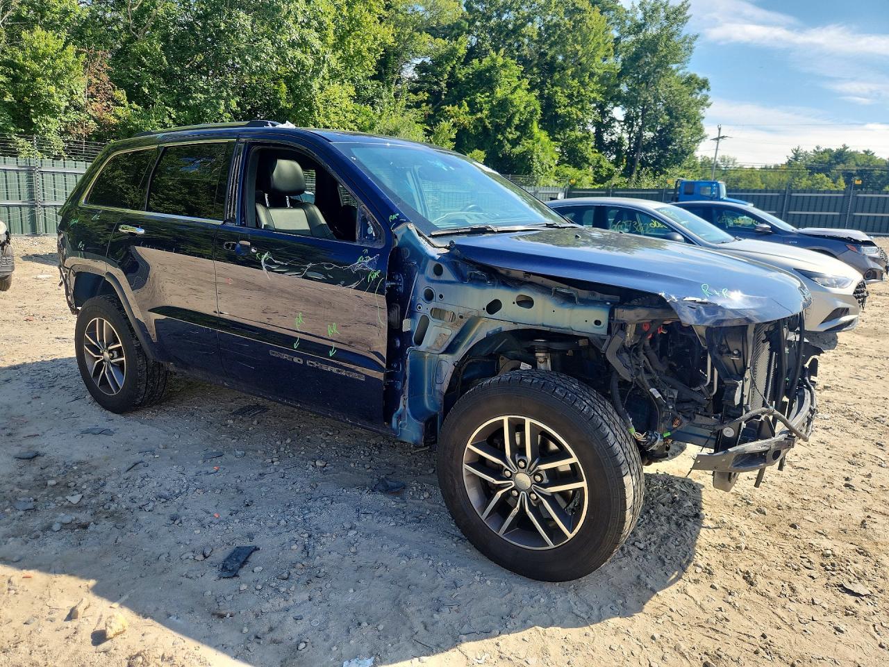 2017 Jeep Grand Cherokee Limited Blue vin: 1C4RJFBG1HC706437