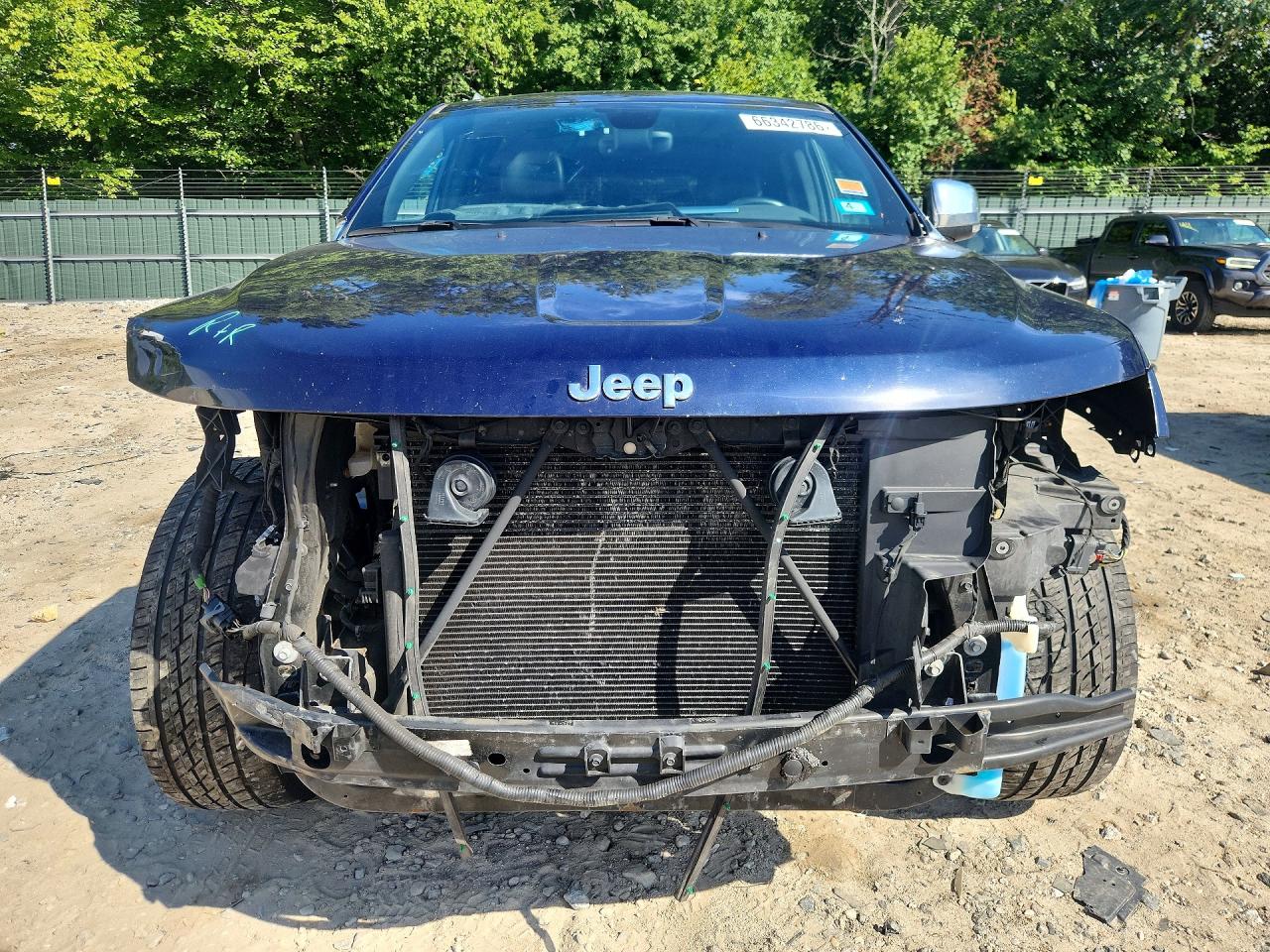 2017 Jeep Grand Cherokee Limited Blue vin: 1C4RJFBG1HC706437