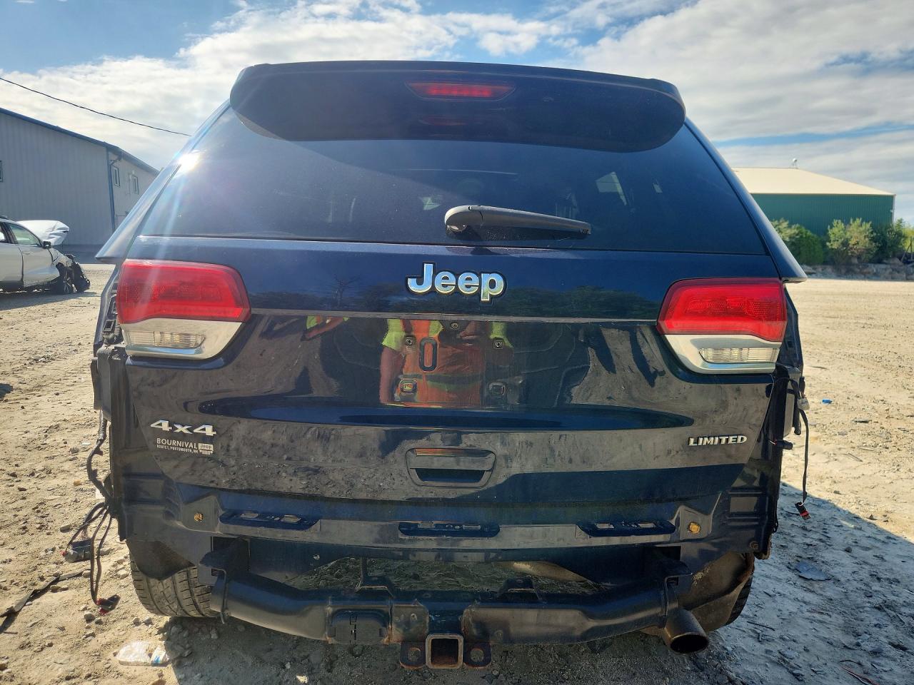 2017 Jeep Grand Cherokee Limited Blue vin: 1C4RJFBG1HC706437