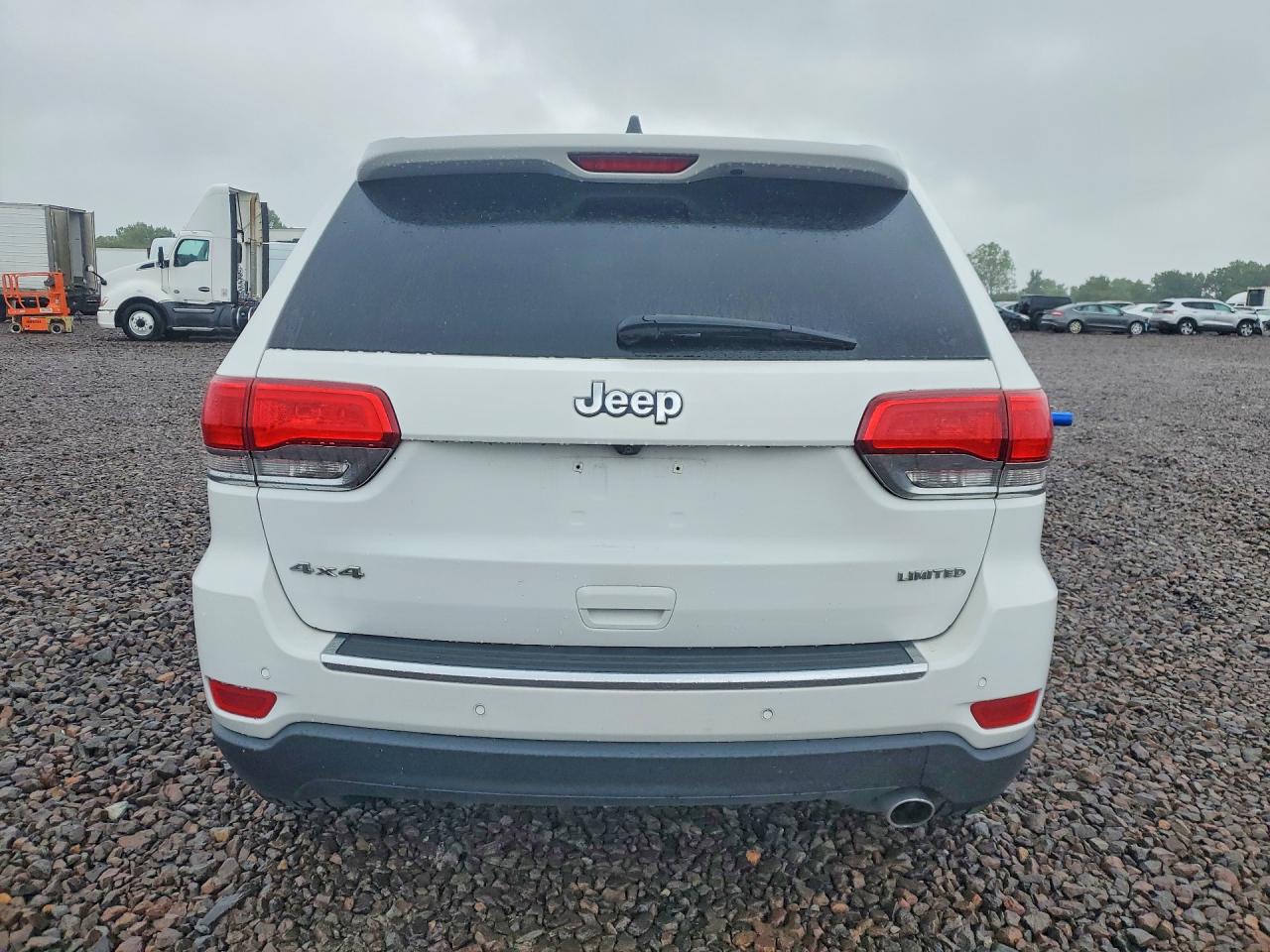 2018 Jeep Grand Cherokee Limited White vin: 1C4RJFBG1JC144559