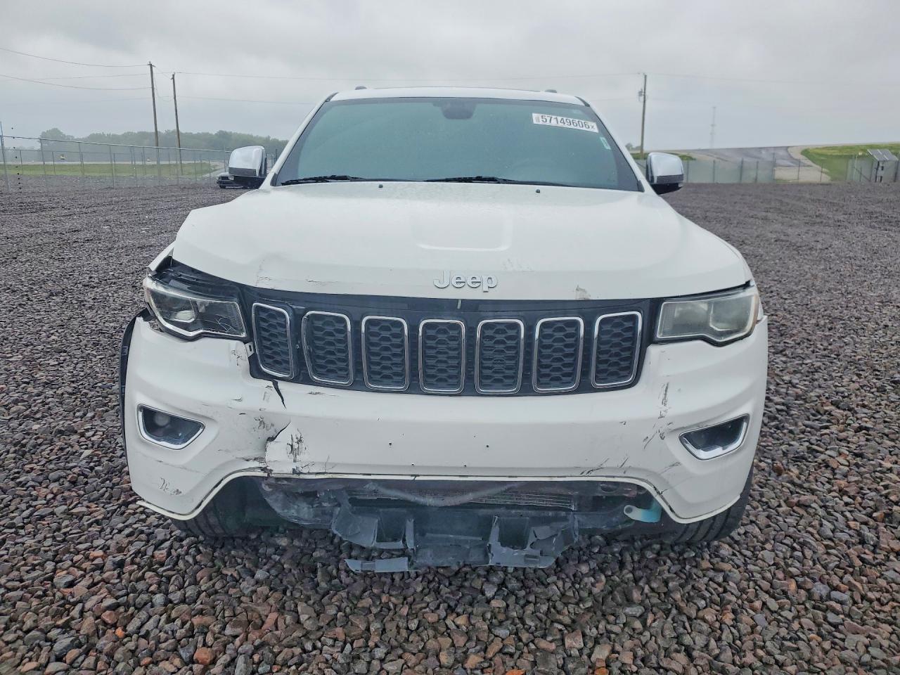 2018 Jeep Grand Cherokee Limited White vin: 1C4RJFBG1JC144559