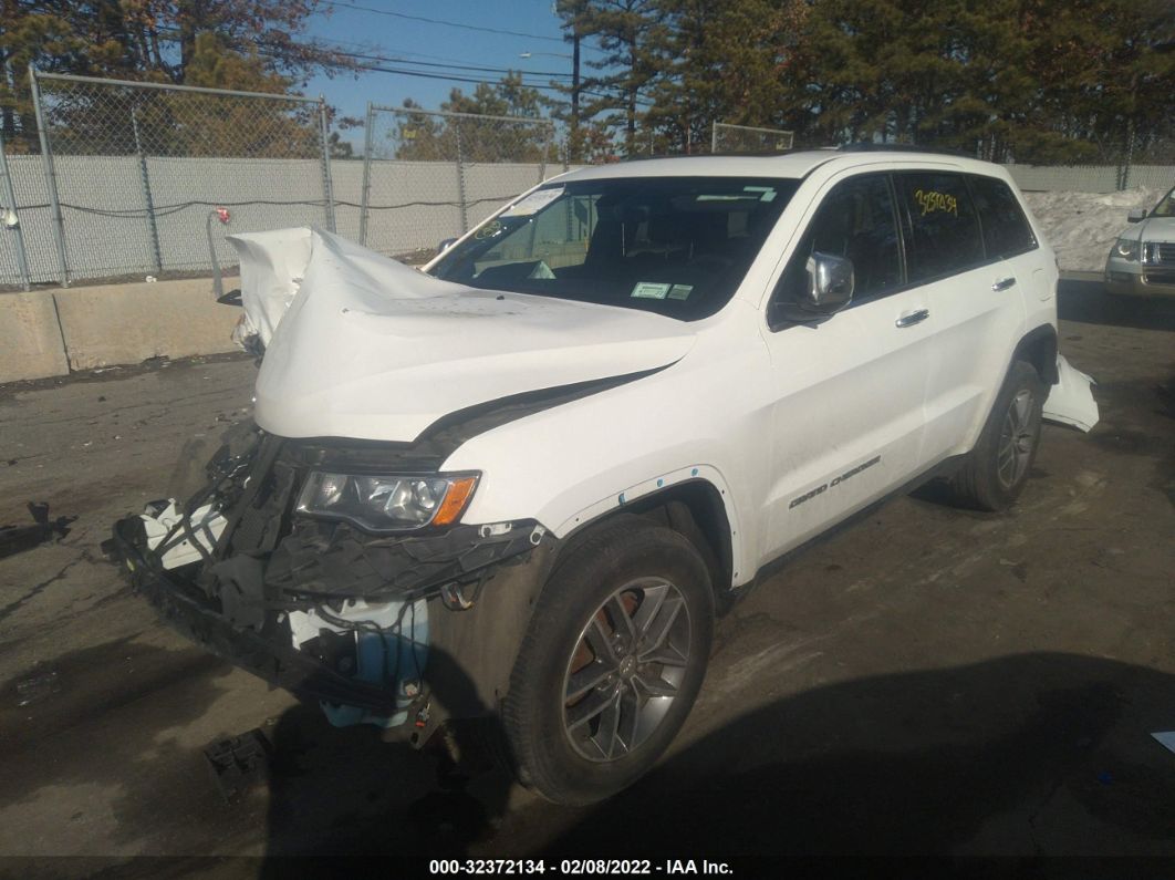 2018 Jeep Grand Cherokee Limited Белый vin: 1C4RJFBG1JC214738