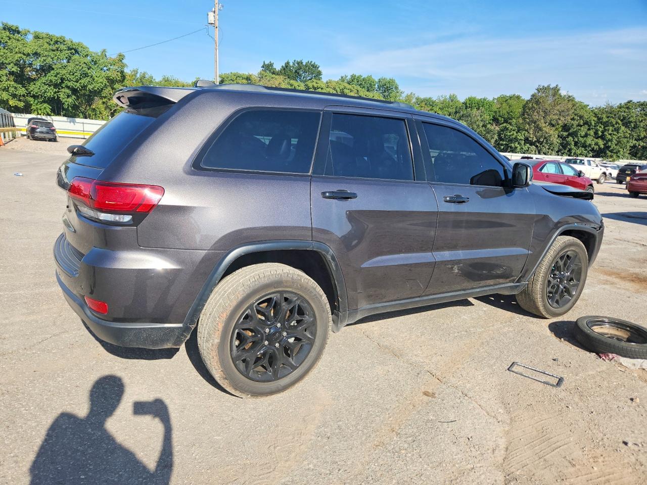 2020 Jeep Grand Cherokee Limited Gray vin: 1C4RJFBG1LC426574