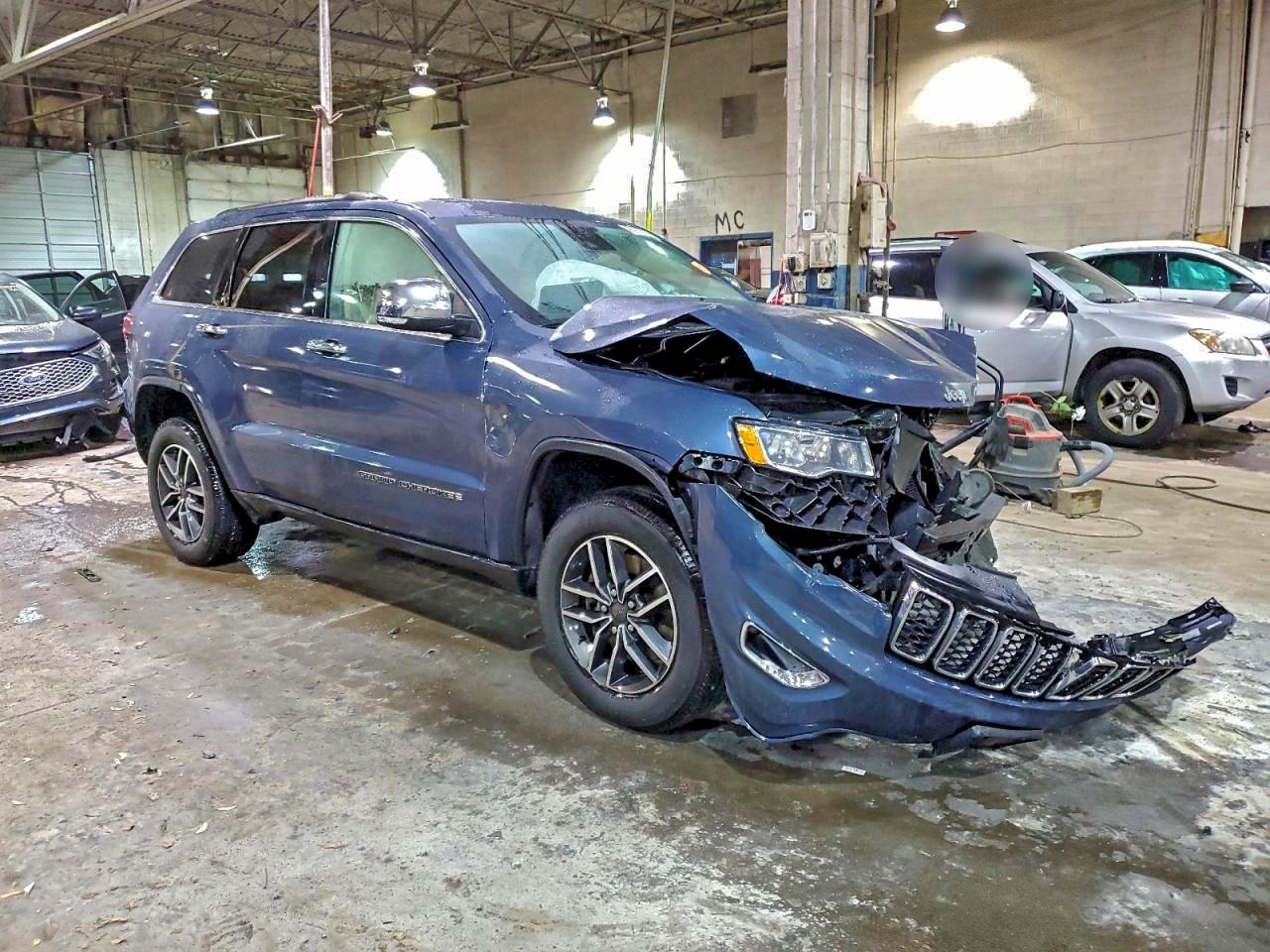 2021 Jeep Grand Cherokee Limited Blue vin: 1C4RJFBG1MC732594