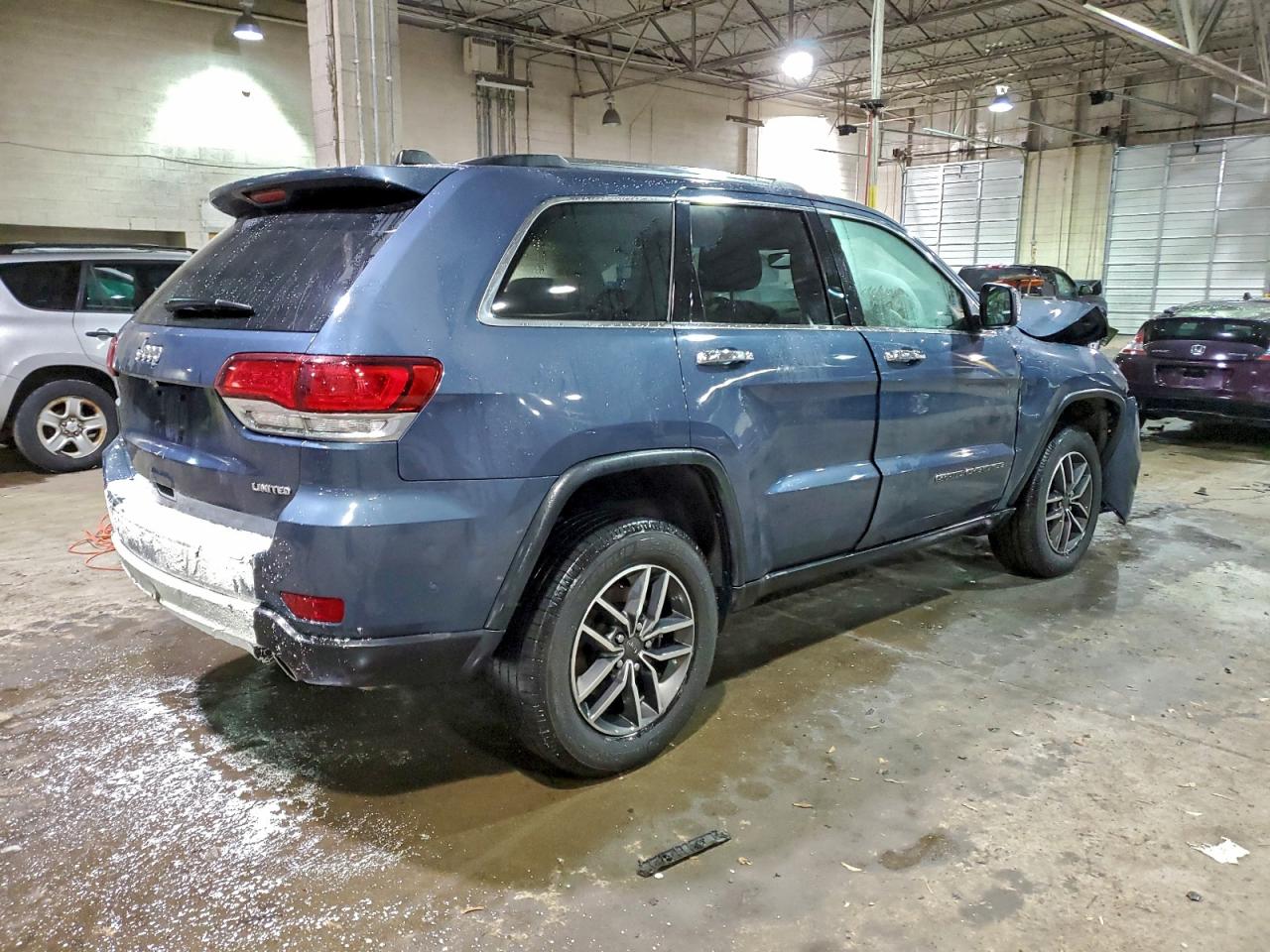 2021 Jeep Grand Cherokee Limited Blue vin: 1C4RJFBG1MC732594