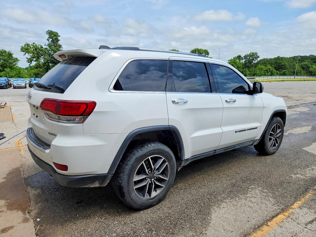 2022 Jeep Grand Cherokee Limited White vin: 1C4RJFBG1NC110210
