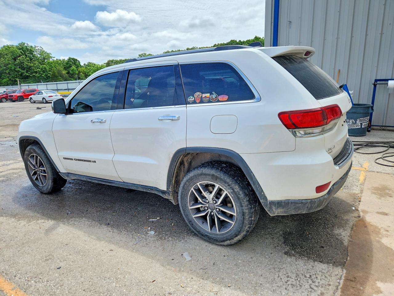 2022 Jeep Grand Cherokee Limited White vin: 1C4RJFBG1NC110210