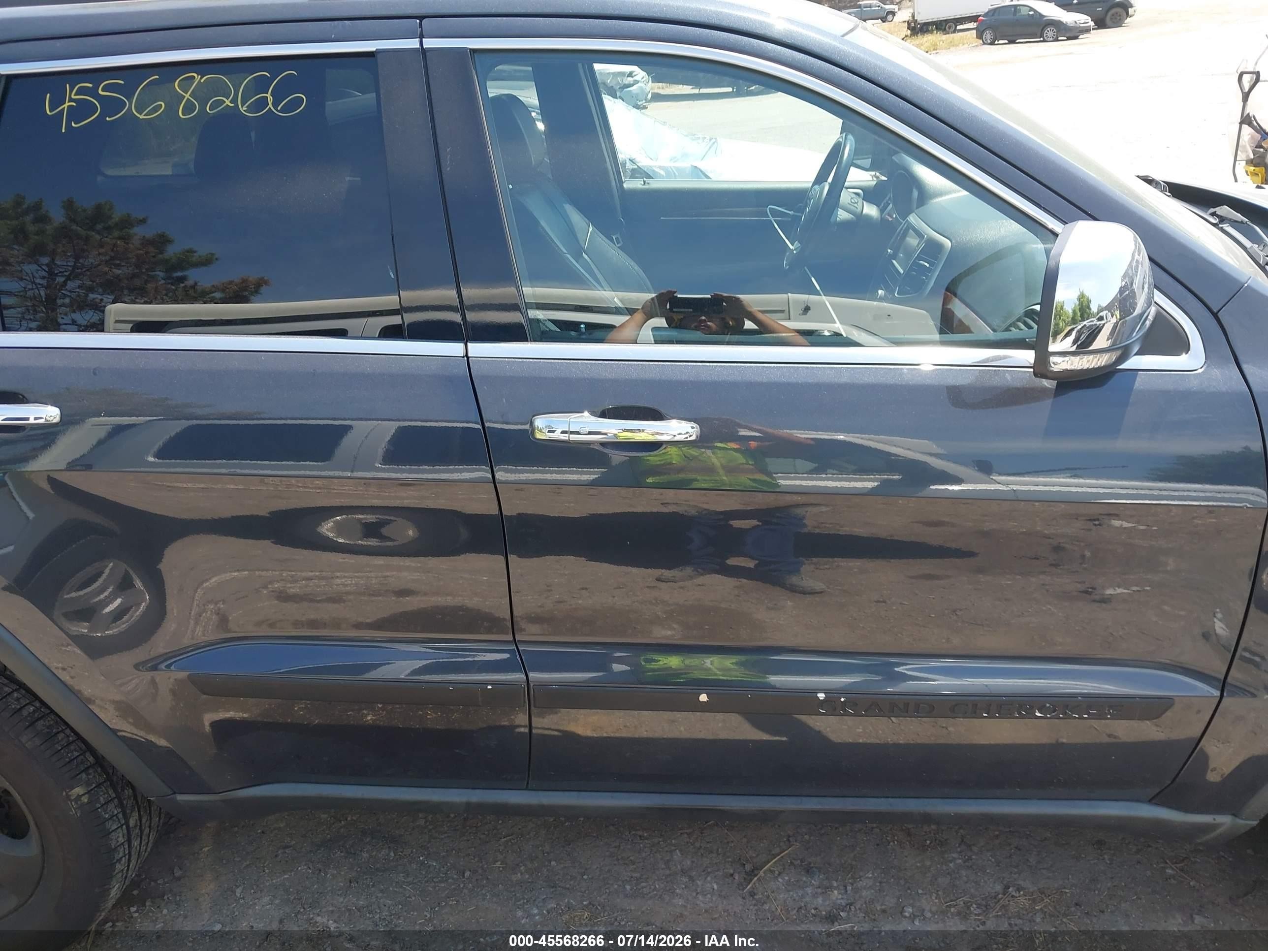 2012 Jeep Grand Cherokee Limited Black vin: 1C4RJFBG2CC213665