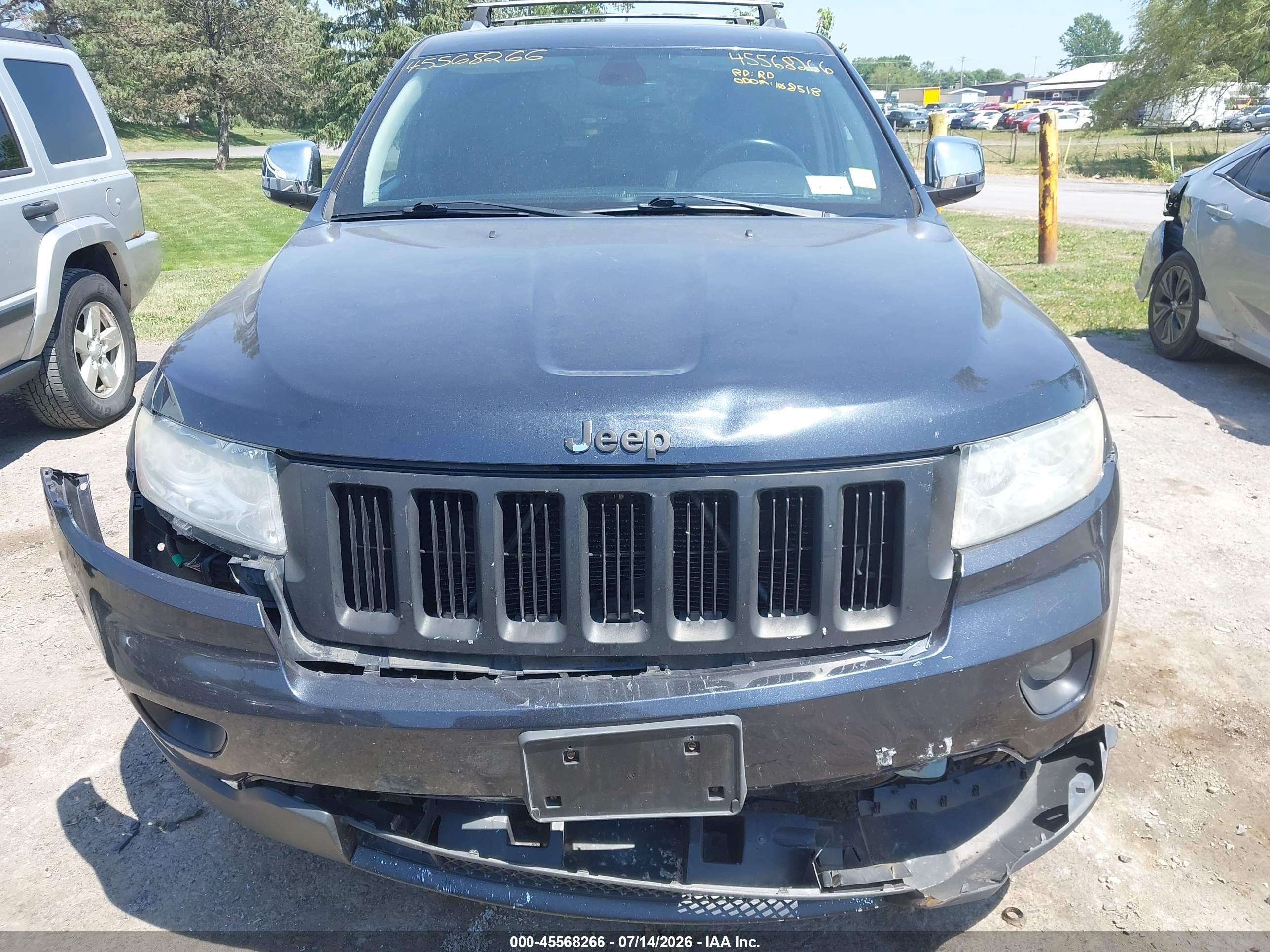 2012 Jeep Grand Cherokee Limited Black vin: 1C4RJFBG2CC213665