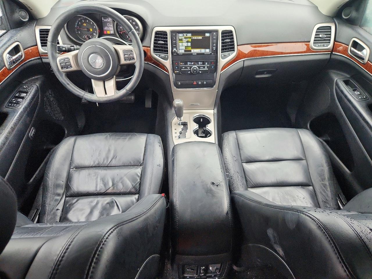 2013 Jeep Grand Cherokee Limited White vin: 1C4RJFBG2DC649689