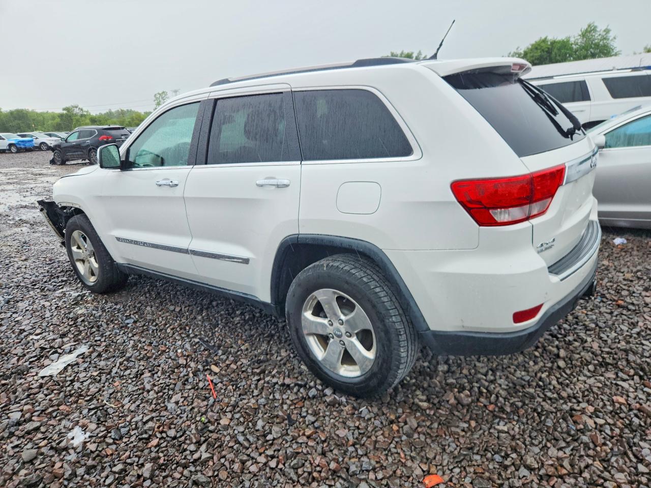2013 Jeep Grand Cherokee Limited White vin: 1C4RJFBG2DC649689