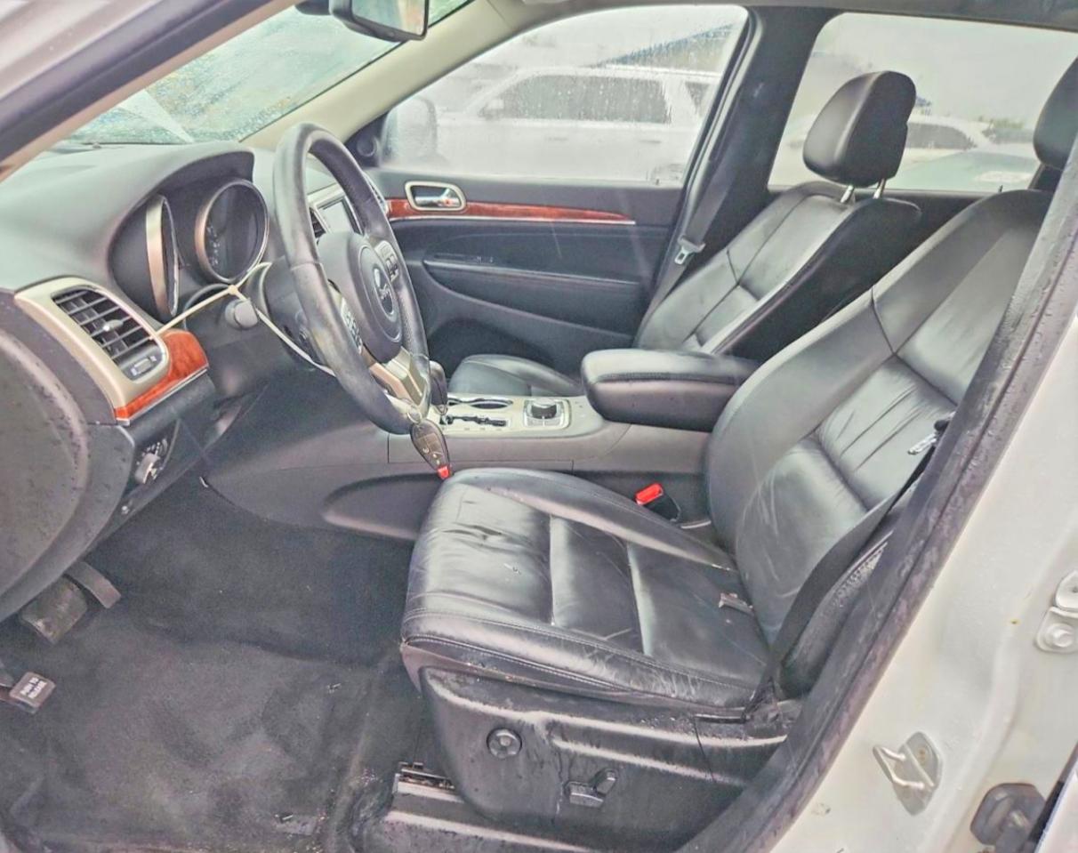 2013 Jeep Grand Cherokee Limited White vin: 1C4RJFBG2DC649689