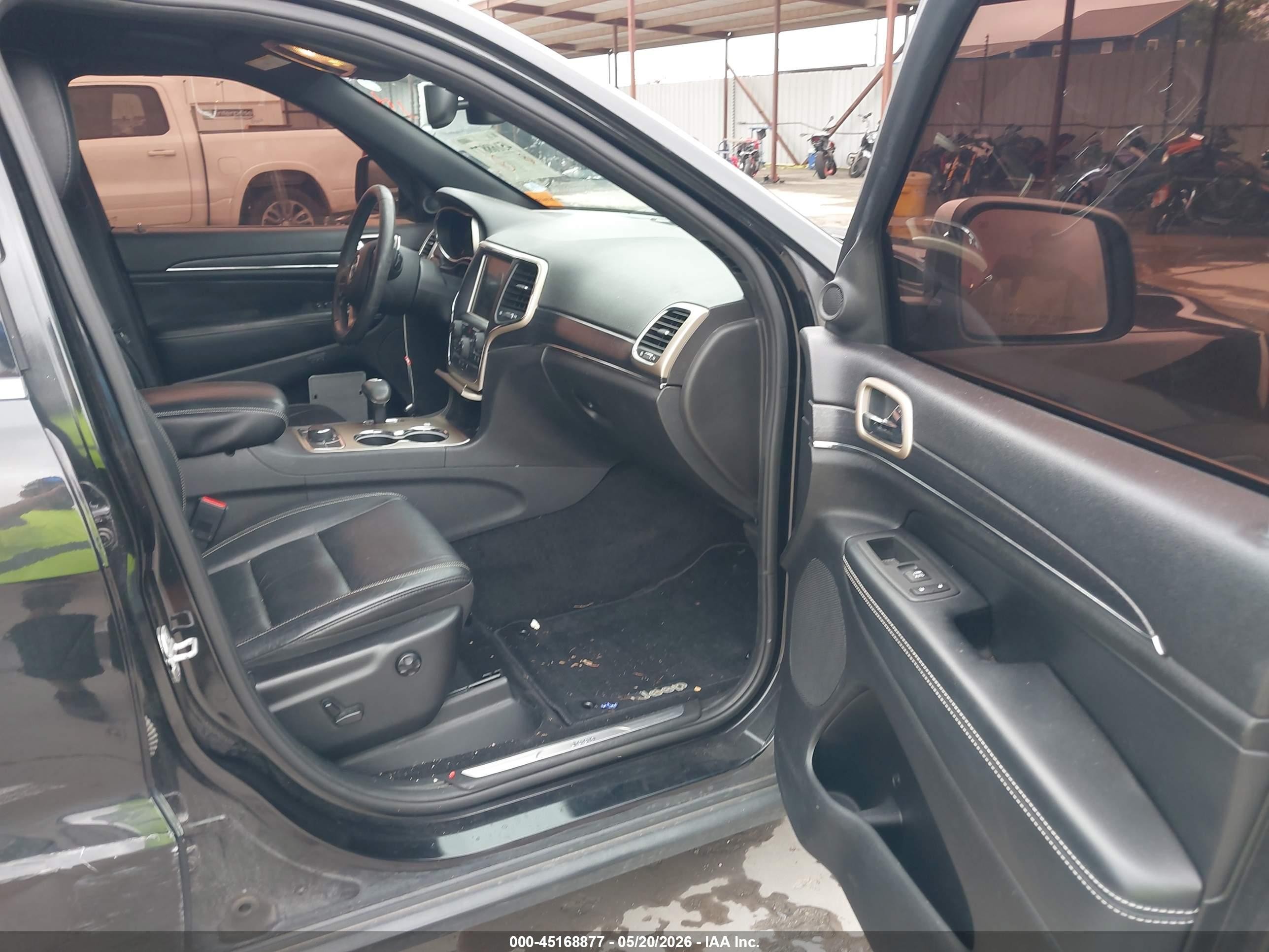 2014 Jeep Grand Cherokee Limited Black vin: 1C4RJFBG2EC111494