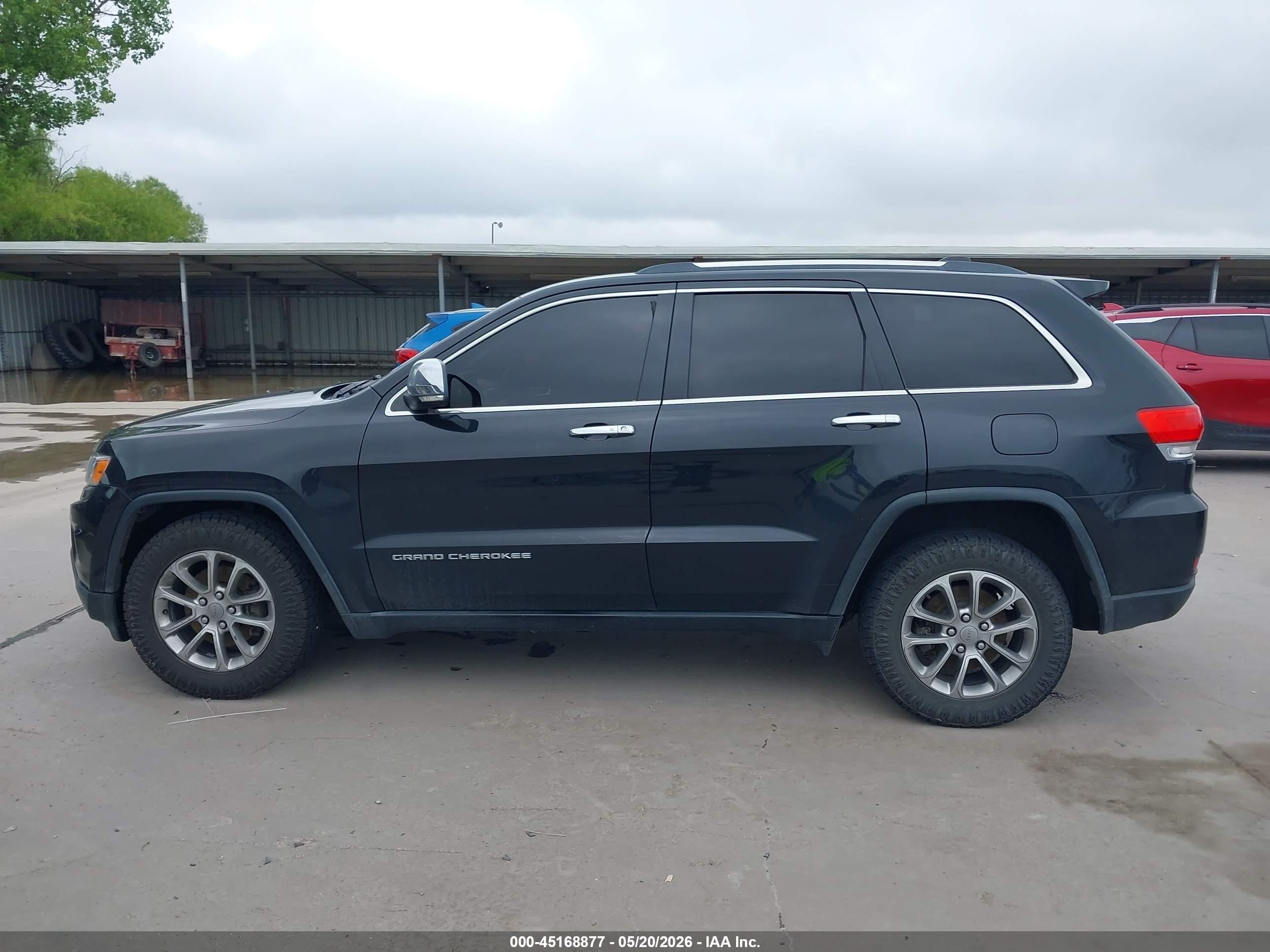 2014 Jeep Grand Cherokee Limited Black vin: 1C4RJFBG2EC111494