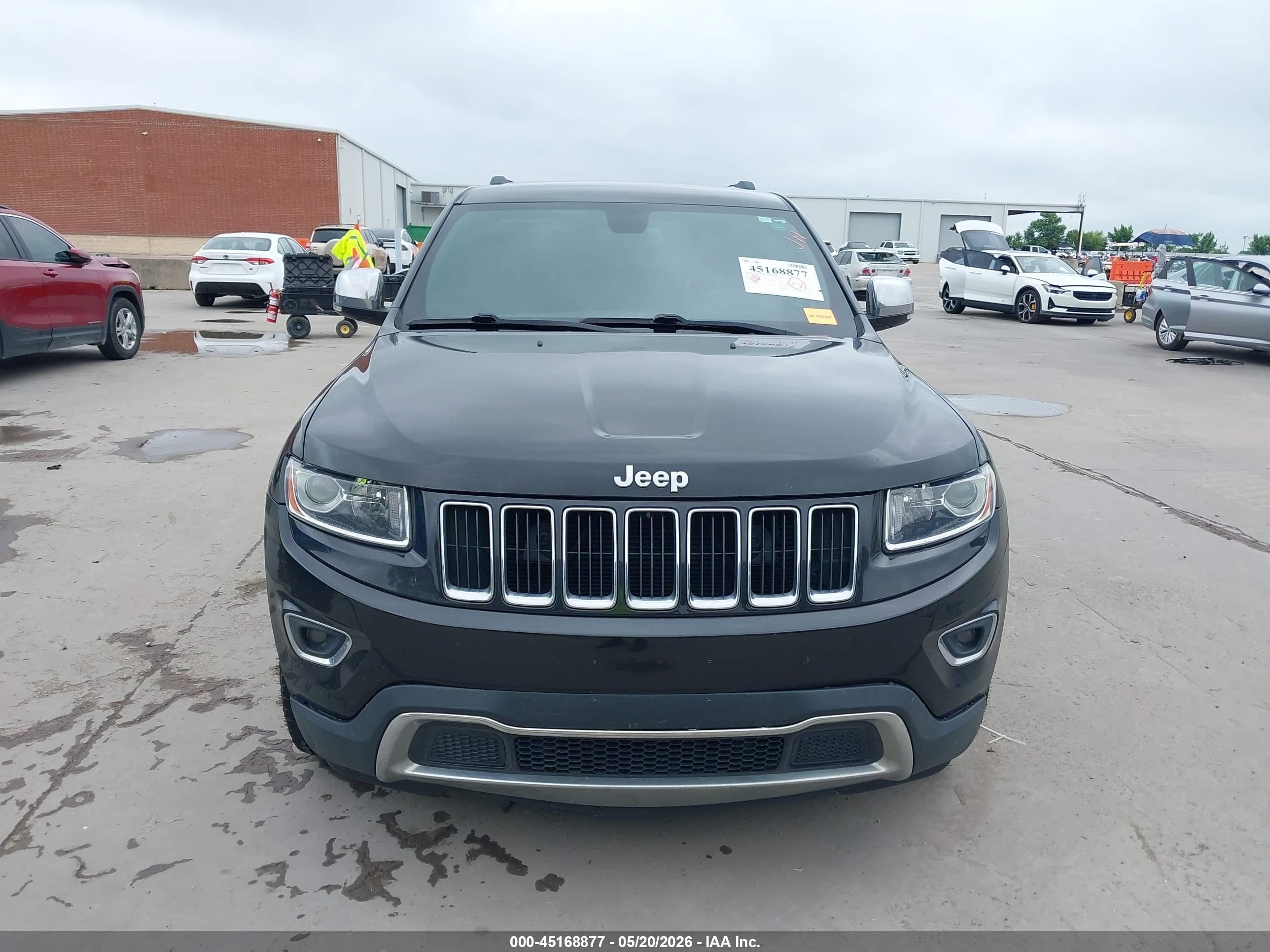 2014 Jeep Grand Cherokee Limited Black vin: 1C4RJFBG2EC111494